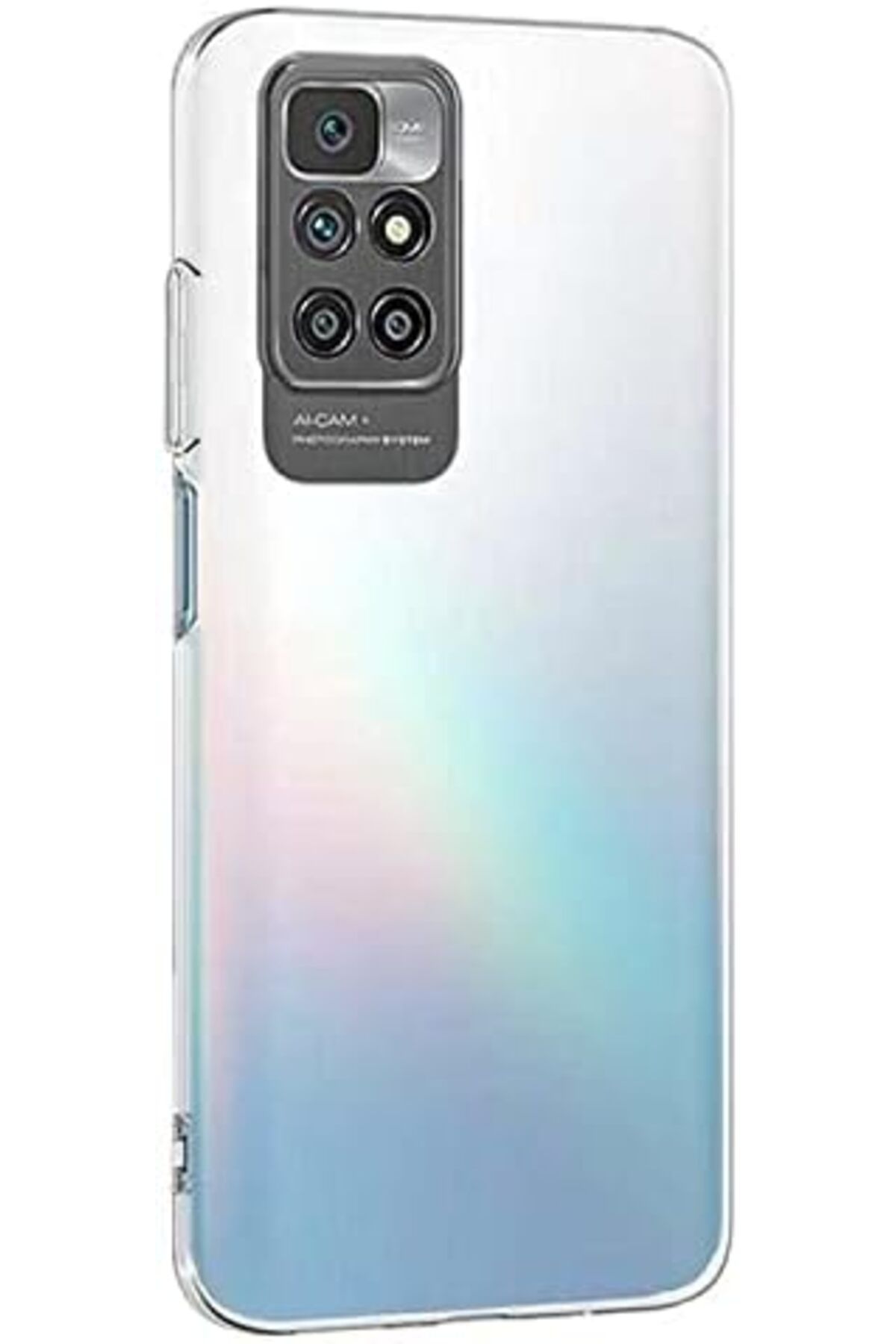 yenibagshop Xiaomi Redmi 10 için Uyumlu  Kılıf Transparent Soft Şeffaf [Redmi 10 ile Uyumlu Kılıf - Şeffaf]