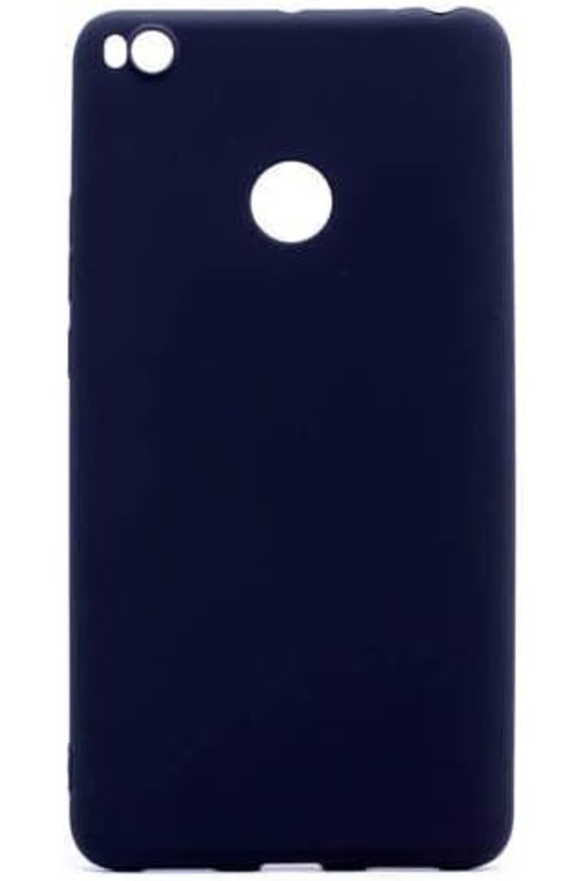 STOREMAX dlshop Mi Max 2 Uyumlu Sert Rubber Silikon Kılıf (Siyah) star 990396
