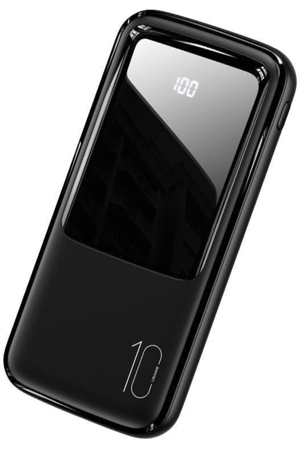 STOREMAX nffashopm 10000 Mah Dijital Göstergeli Powerbank 4 Girişli Type C Lightning Micro Usb 1 to 7 Gerç