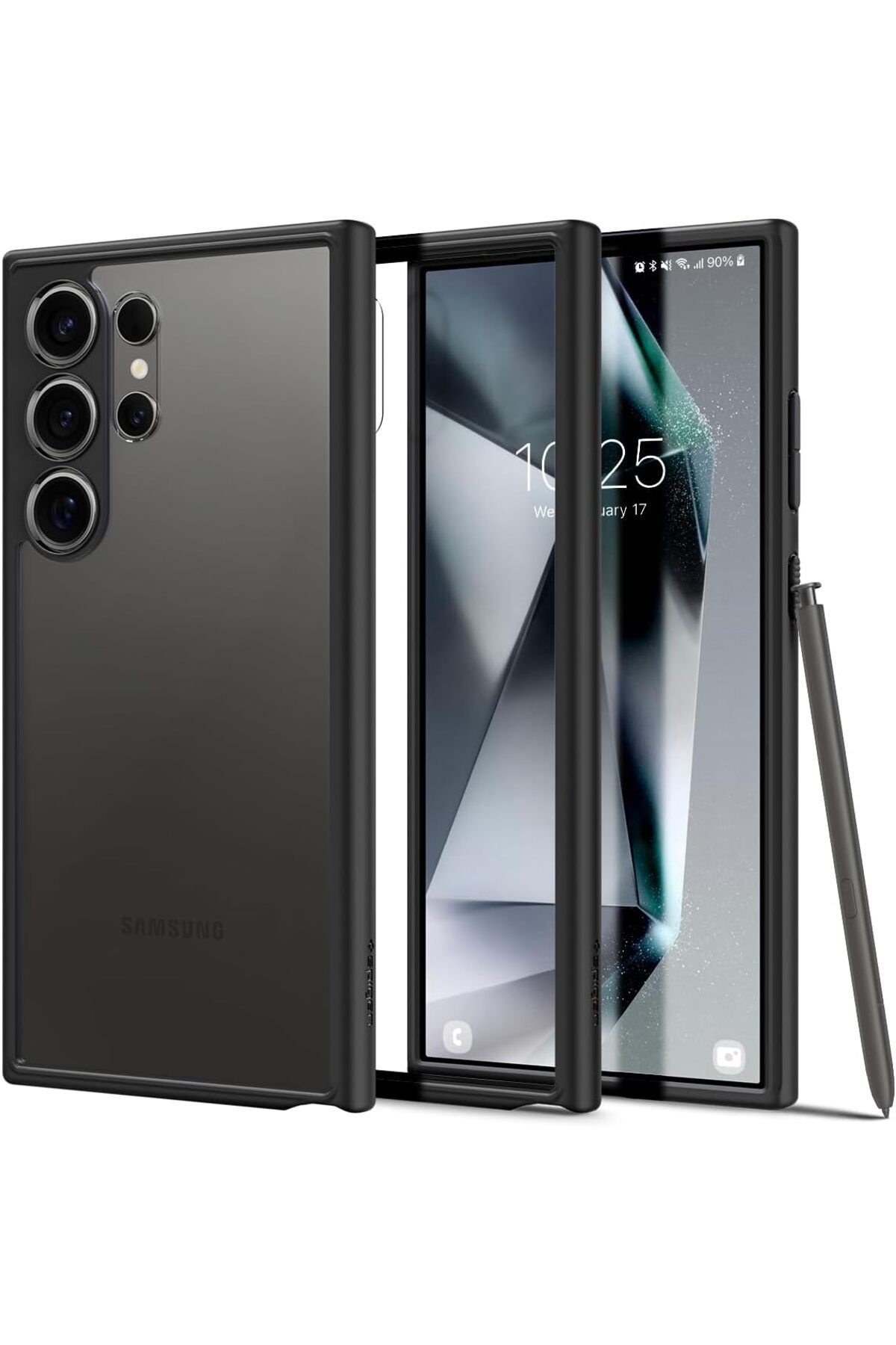 STOREMAX nffashopm Galaxy S24 Ultra Kılıf Ultra Hybrid Matte Black - ACS07295 storestarx 1051353