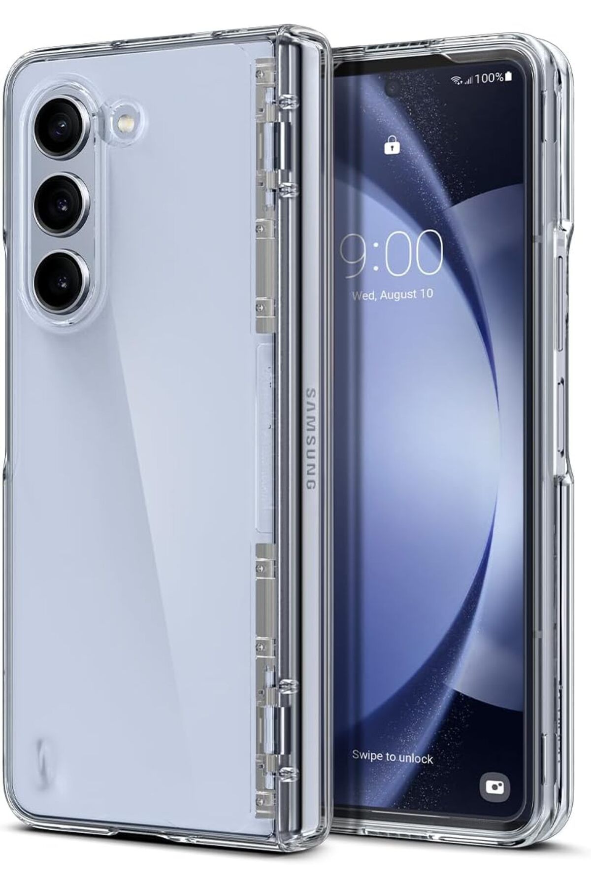 STOREMAX srhtDS Galaxy Z Fold 5 Kılıf Thin Fit Pro Crystal Clear - ACS06516 Desing 266450