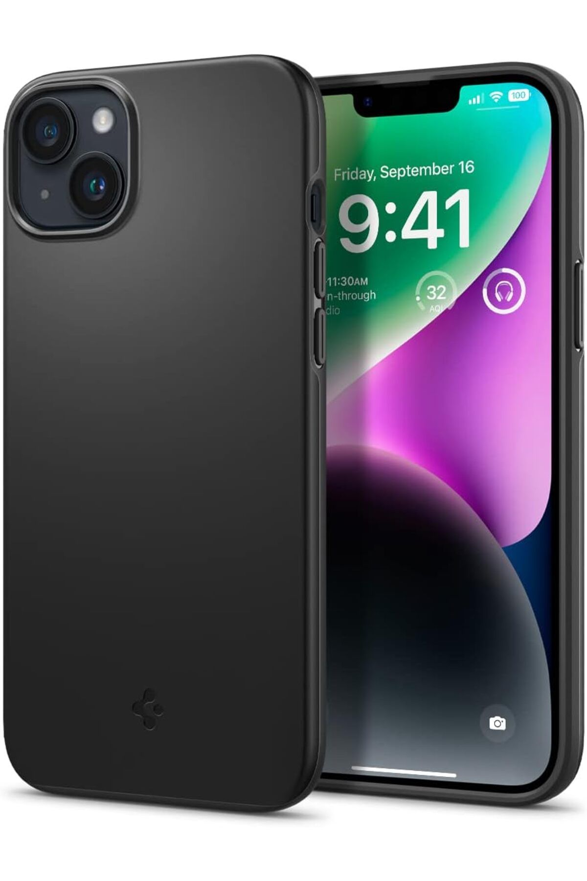 STOREMAX nffashopm iPhone 14 / iPhone 13 Kılıf Thin Fit Black - ACS04788 storestarx 1051353
