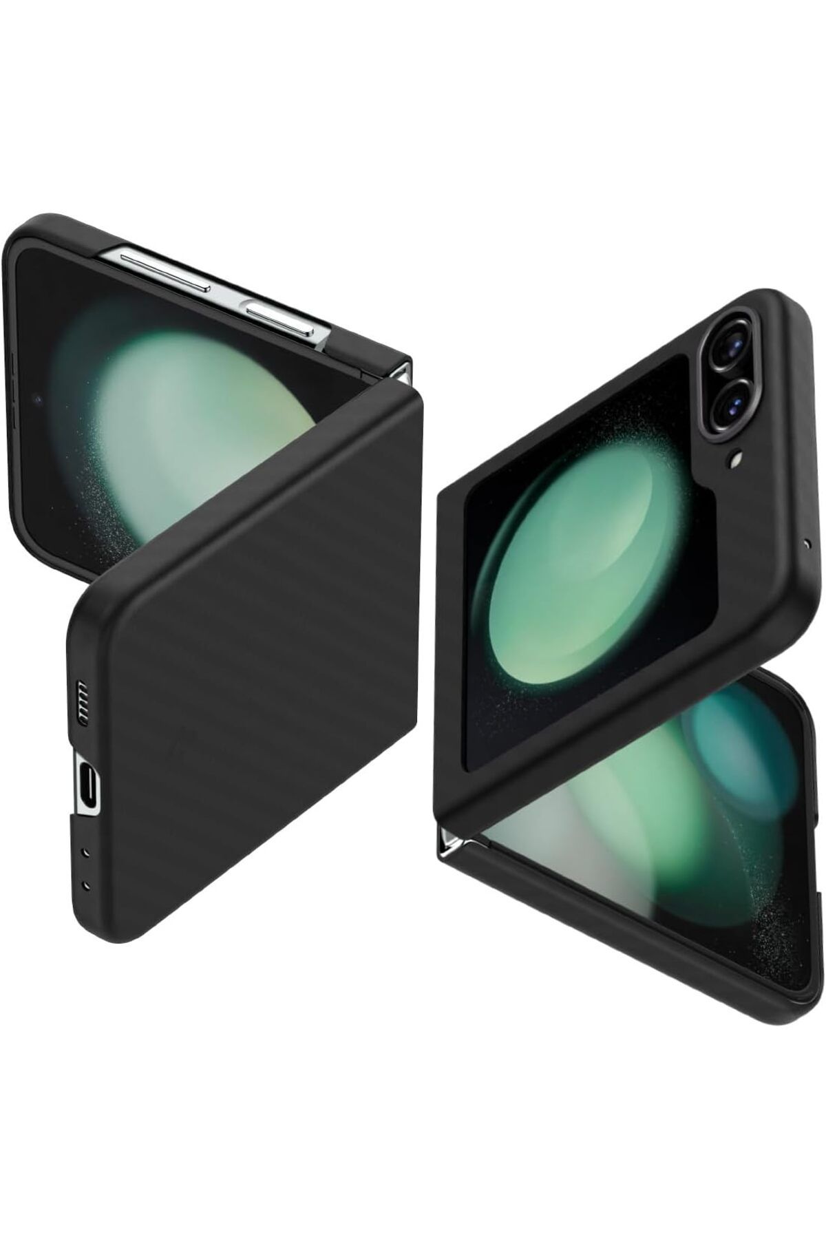 STOREMAX nffashopm Galaxy Z Flip 5 Kılıf Air Skin Pro Black - ACS06239 storestarx 1051353