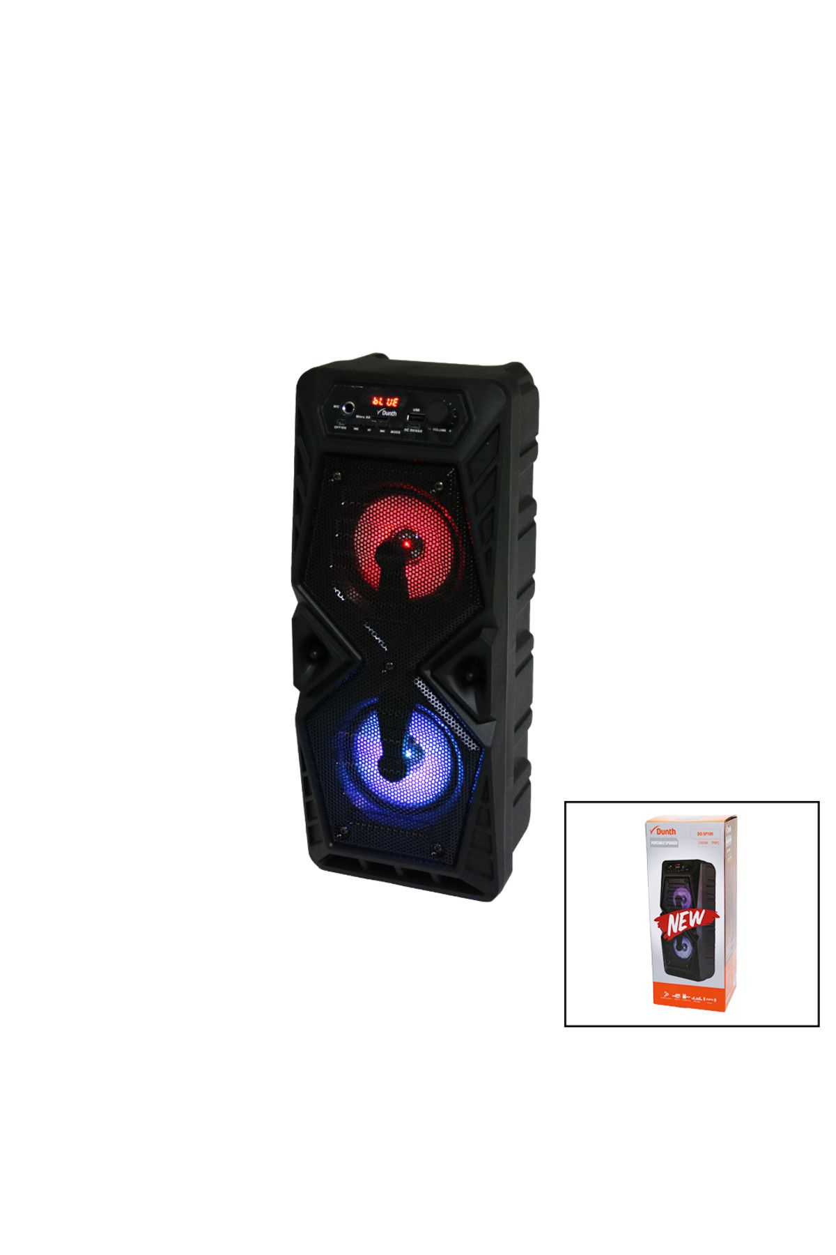 STOREMAX ysstorex SD/USB/FM/AUX GİRİŞLİ ŞARJLI BLUETOOTH SPEAKER 2200W DU-SP109 40X16X16CM StarColxlecti