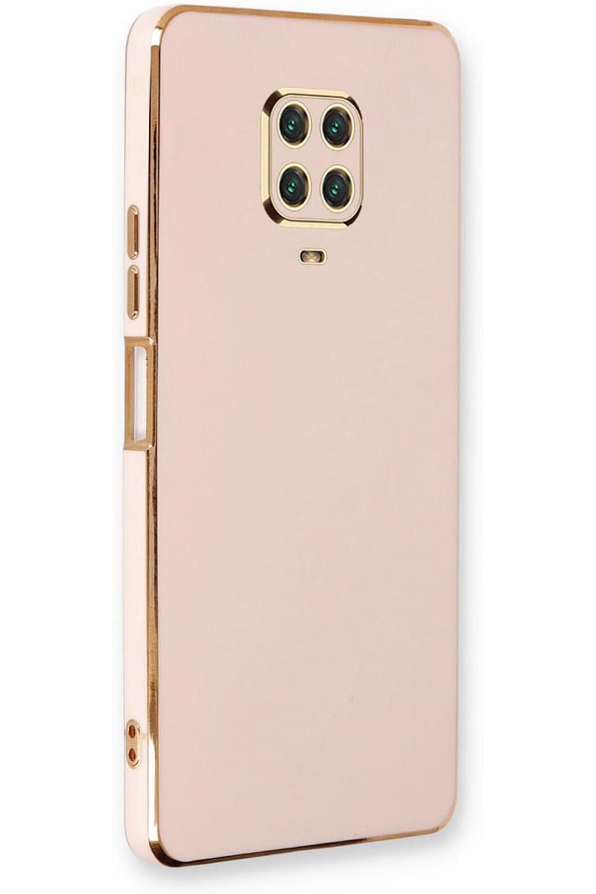 STOREMAX cmllashop Xiaomi Redmi Note 9 Pro için Kılıf Olive Plated Pembe [Redmi Note 9 Pro ile Uyumlu Kıl