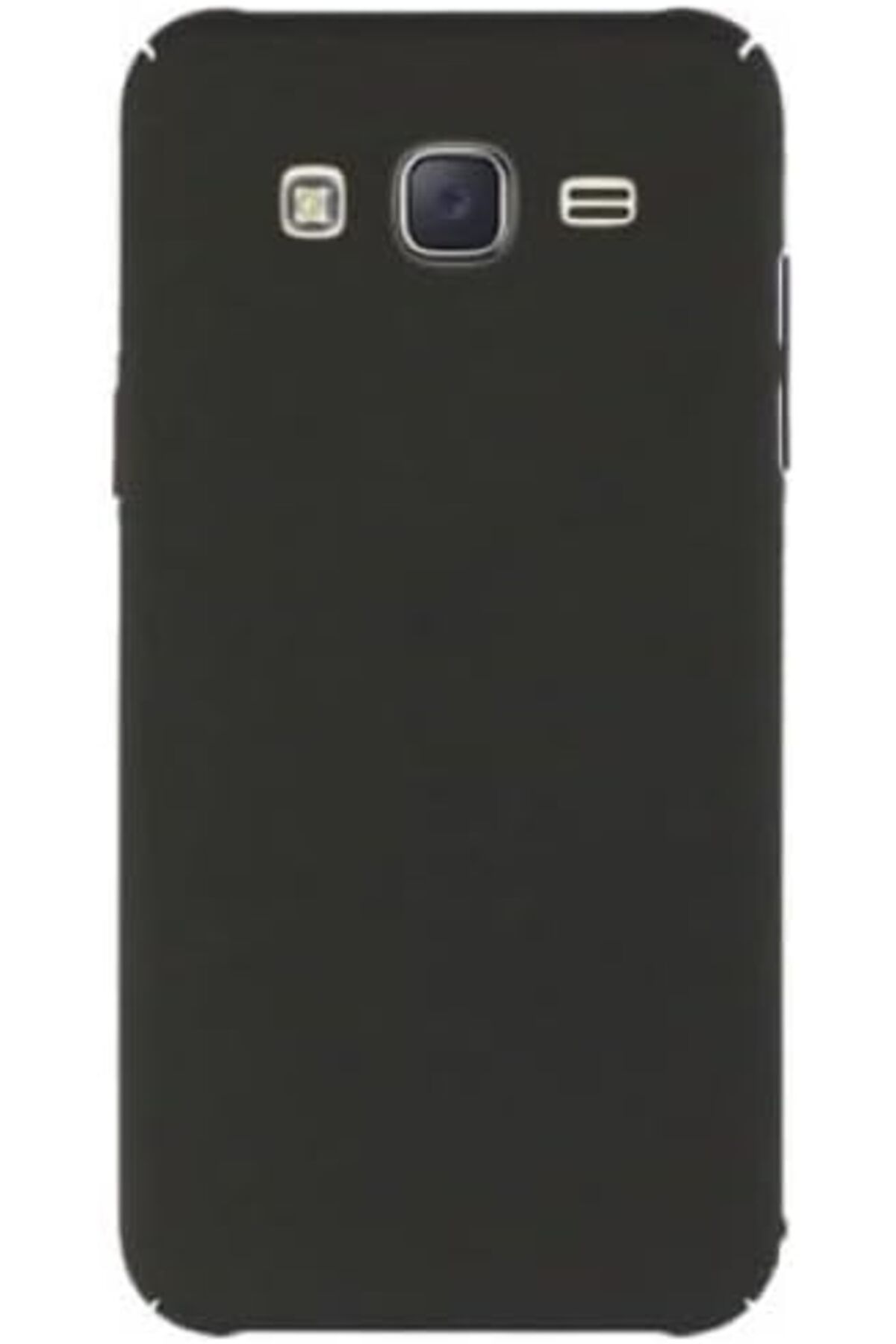 STOREMAX bystoreby Galaxy J7 Core Uyumlu Sert Rubber Silikon Kılıf (Siyah) NewDesing 646268