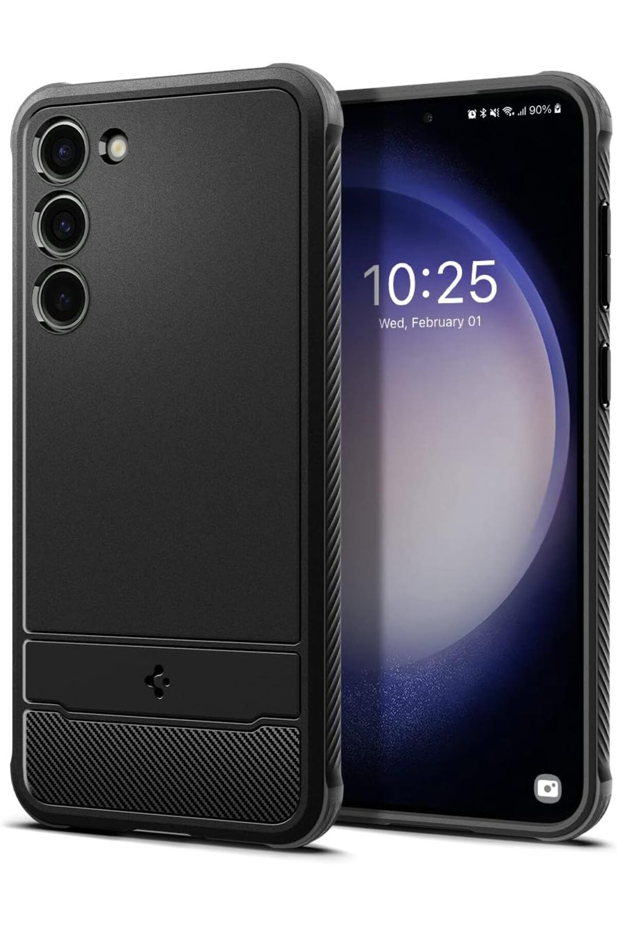 STOREMAX htpshopmx Galaxy S23 Plus Kılıf Rugged Armor Matte Black - ACS05665 str http 1092444