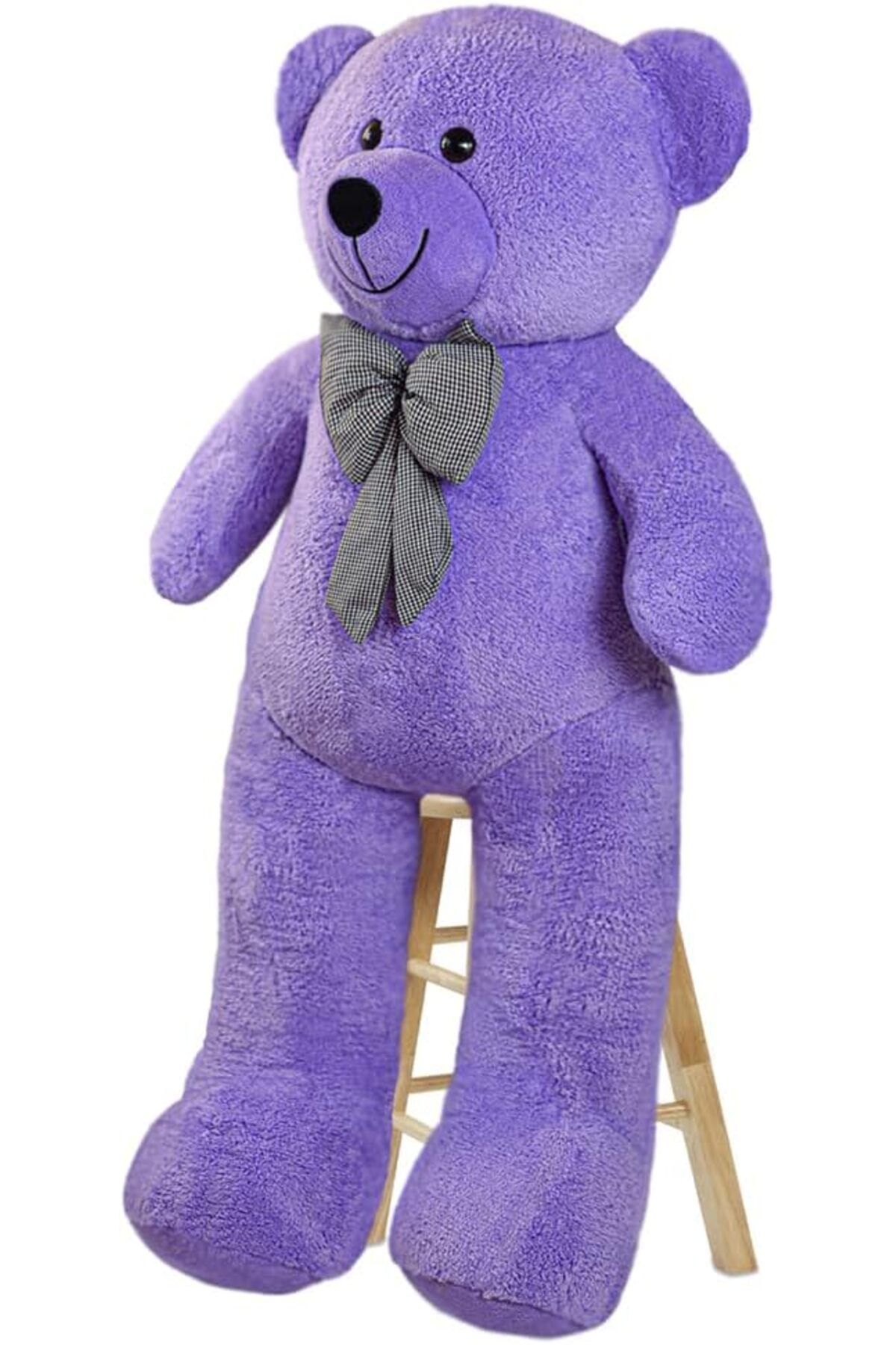 STOREMAX mrttnca Dev Pelüş Ayıcık,Papyonlu Ayı,Peluş Ayı,Yumuşak ve Sevimli Büyük Boy Oyuncak Ayı,