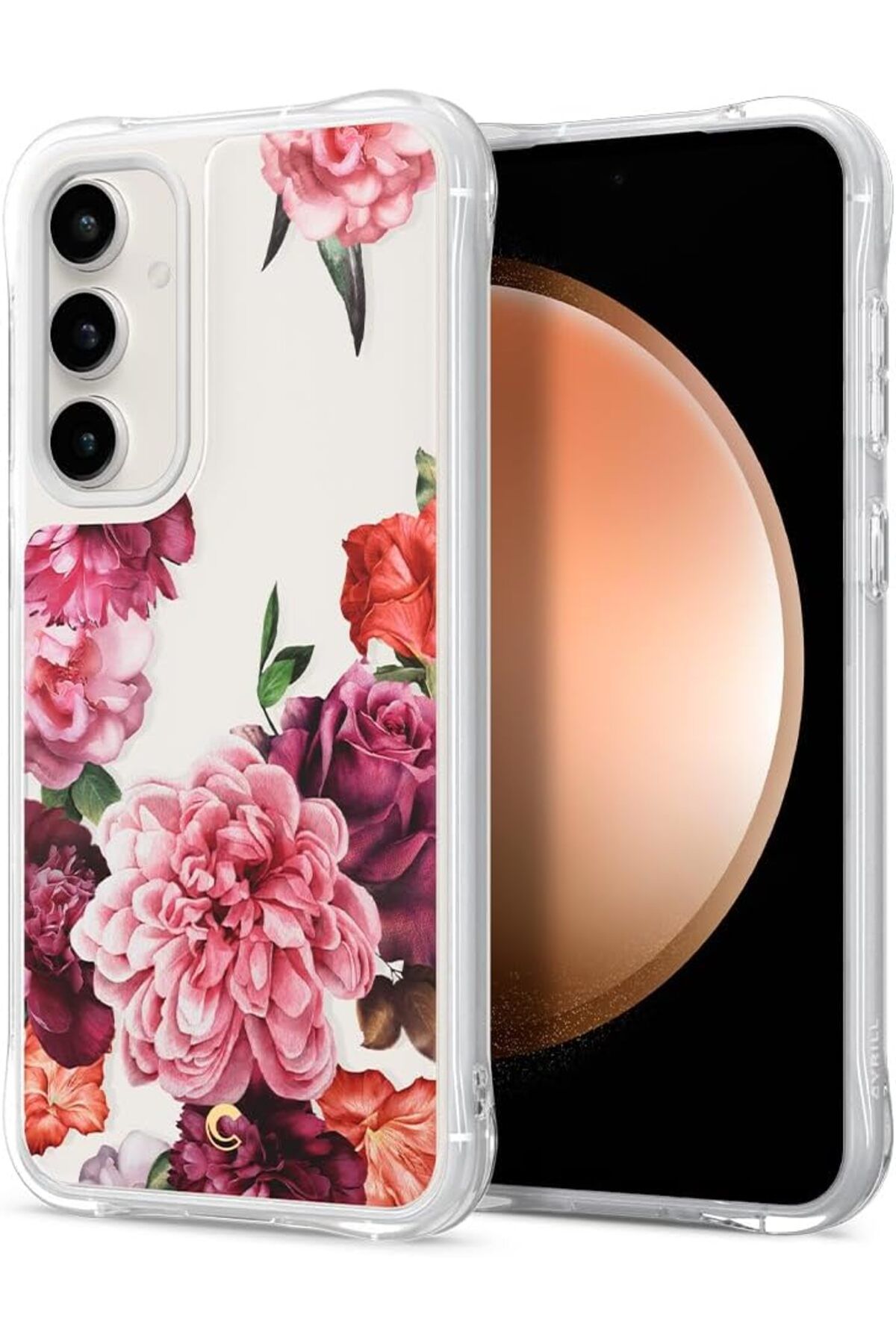 STOREMAX dlshop Ciel by CYRILL Galaxy S23 FE Kılıf Cecile Rose Floral ACS06386 star 990396