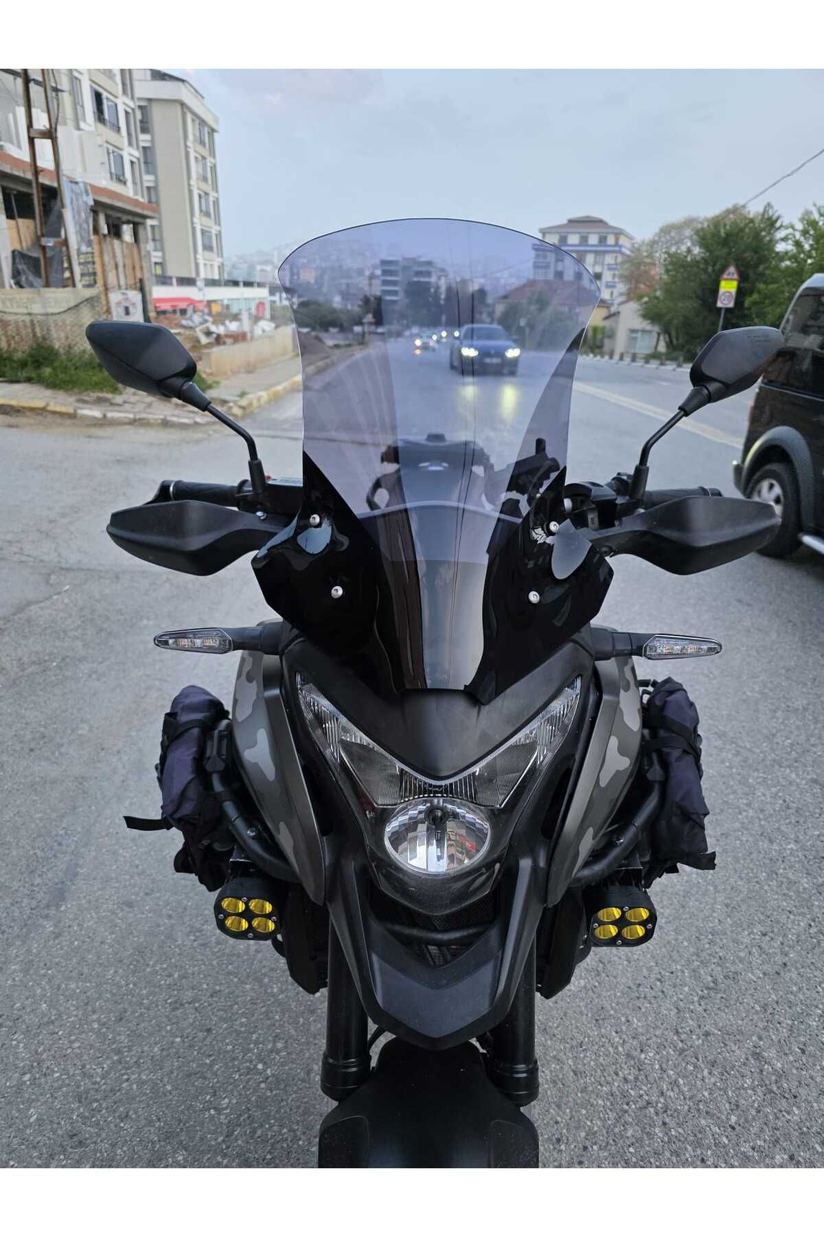 Honda VFR 1200 Siperlik Ön Cam 2012-2015 Model 58cm Füme Renkli 4mm