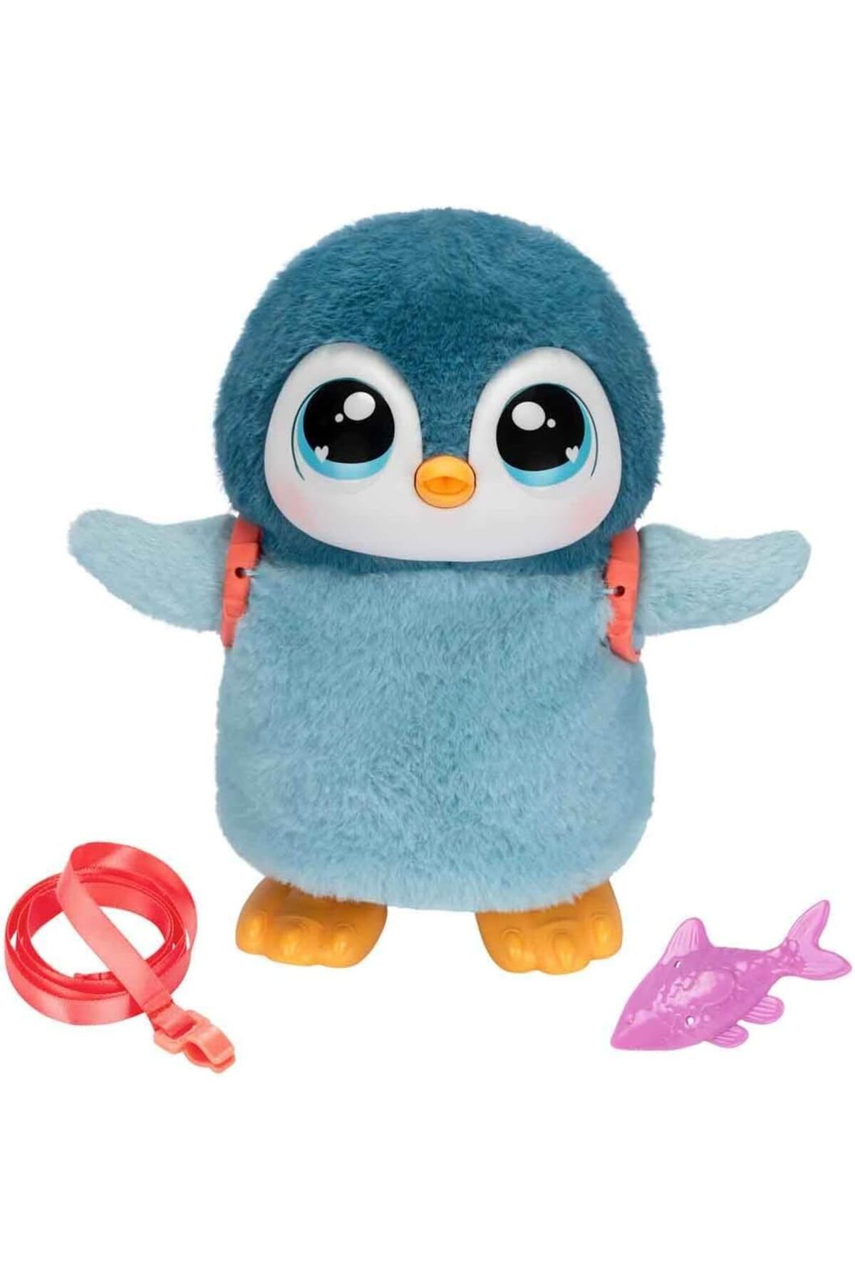 STOREMAX mrttnca Live Pets My Walking Penguin - Waddles, Yumuşak ve Sevimli İnteraktif Oyuncak Penguen, 25+