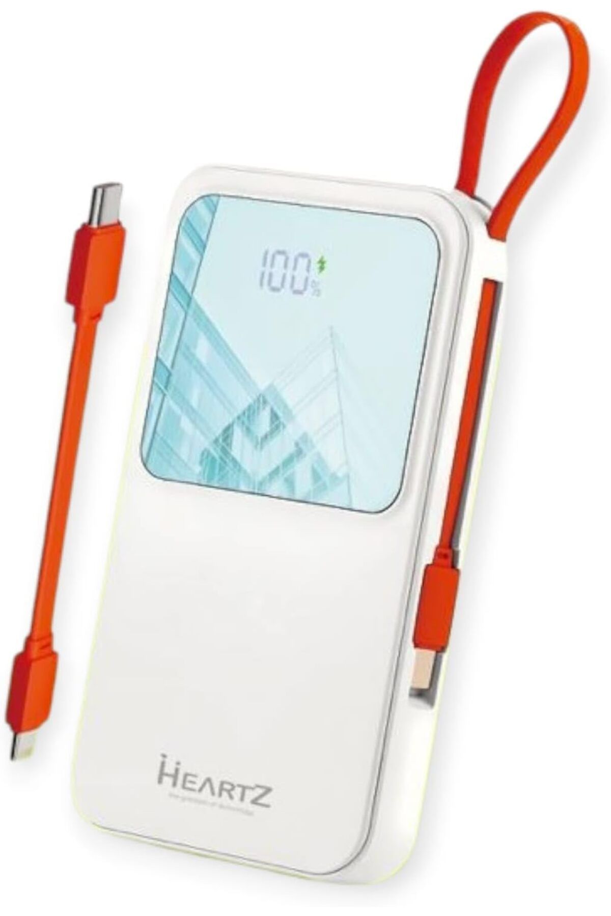 STOREMAX nffashopm H22 10000 MH PD 20W ve USB 22.5W FAST HIZLI ŞARJ DAHİLİ TYPE C VE LİGHTNİNG KABLOLU D