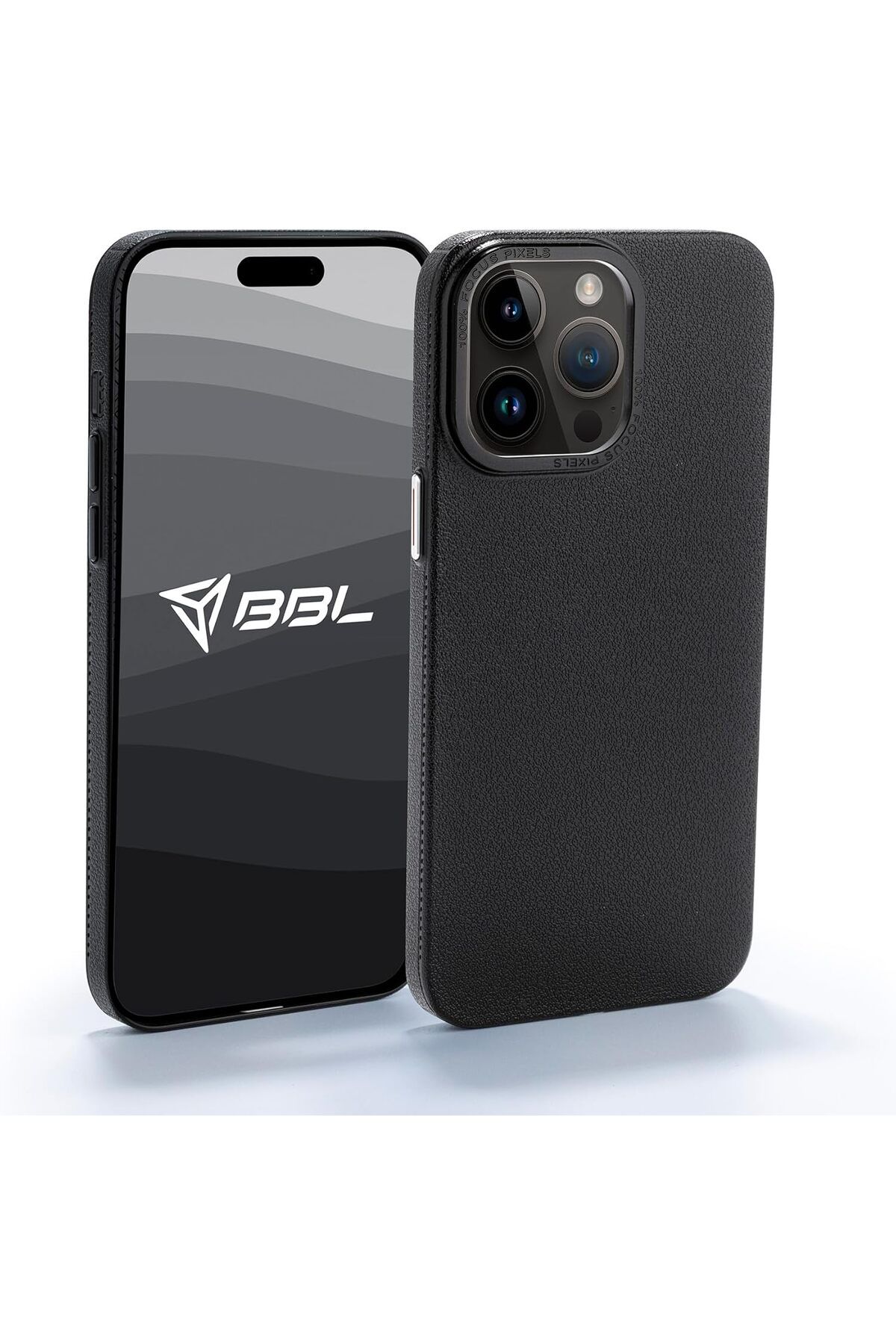 STOREMAX htpshopmx iPhone Askeri Sınıf Slim Fit Kamera Korumalı Deri Görünümlü Özel Tasarım Kılıf