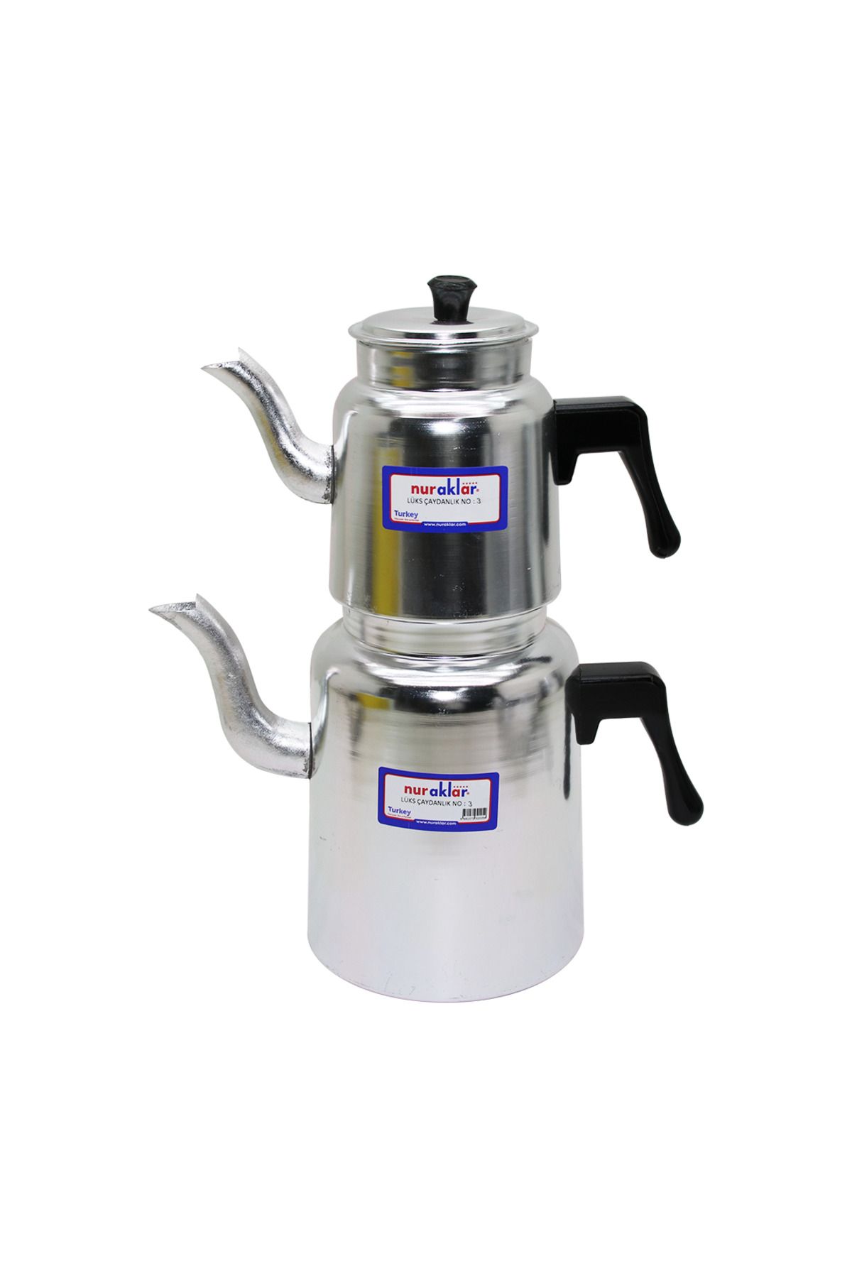 STOREMAX ysstorex NO-3 LÜKS ALÜMİNYUM ÇAYDANLIK TAKIMI StarColxlection 655141