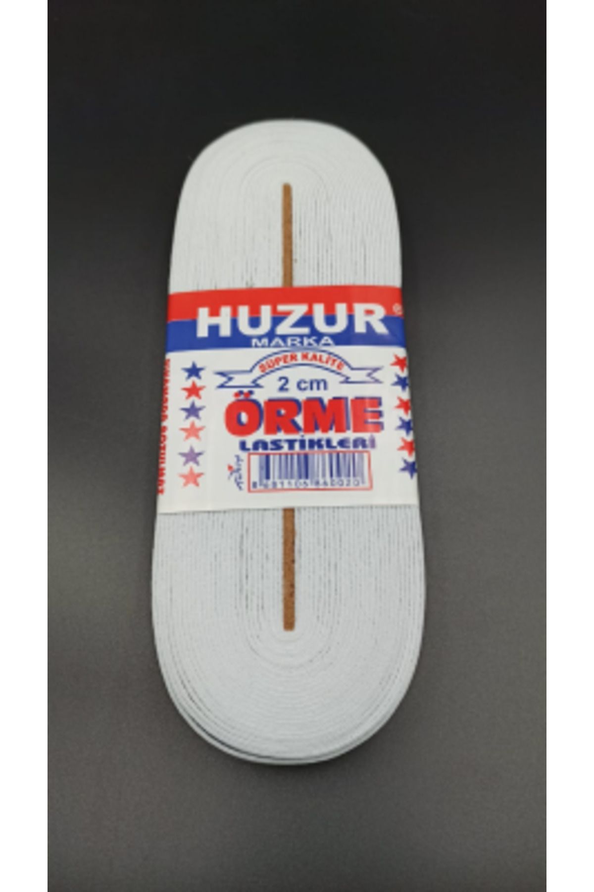 STOREMAX BEYAZ - 2CM PAÇA LASTİK YASSI GENİŞ 10MT StarColxlection 655141