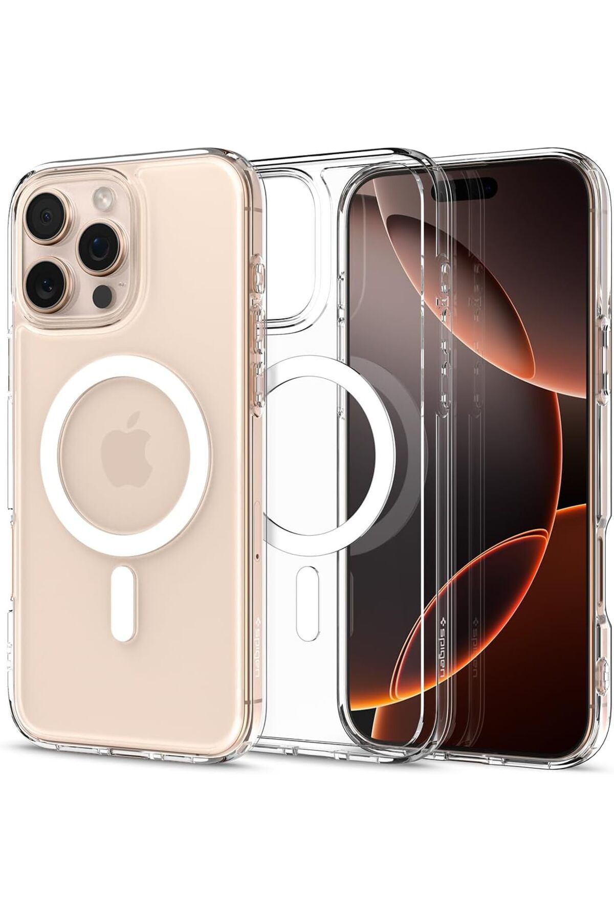 STOREMAX lbstorex iPhone 16 Pro Kılıf Ultra Hybrid MagFit MagSafe özellikli White - ACS08129 Newdsng 11168