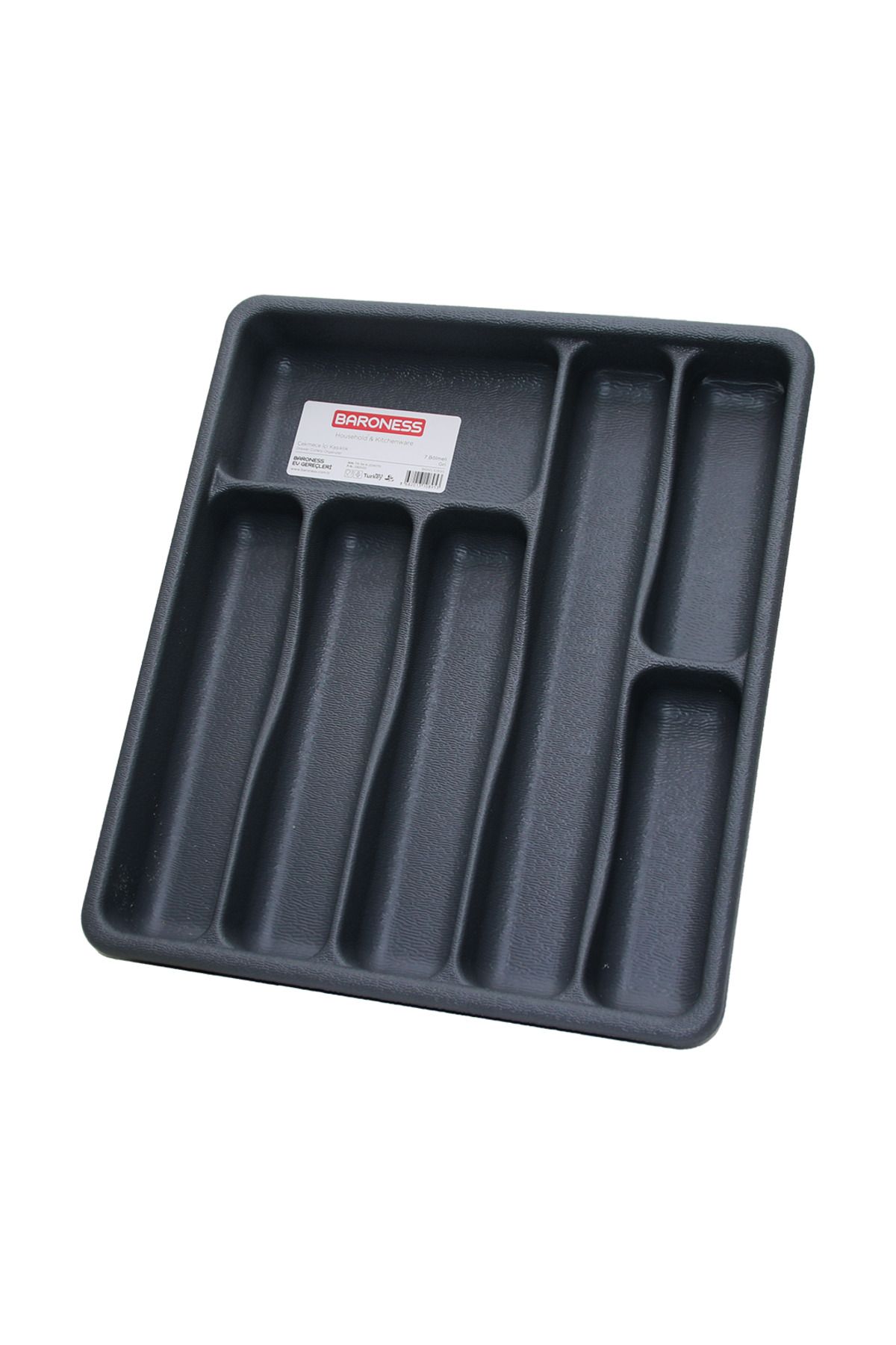 STOREMAX lbstorex GRİ - 7 BÖLMELİ ÇEKMECE İÇİ KAŞIKLIK Newdsng 1116818