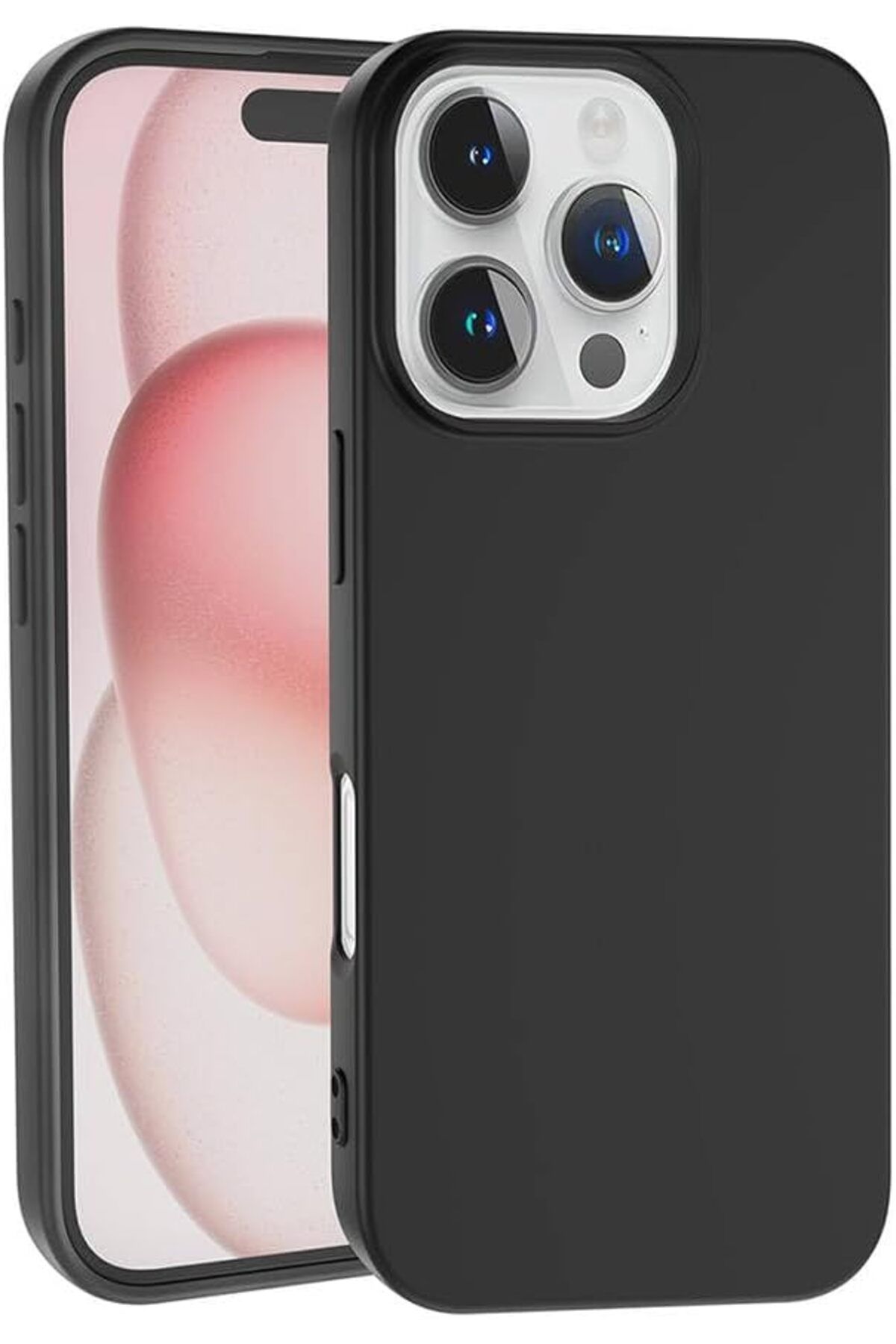 STOREMAX htpshopmx İle Uyumlu iPhone 16 Pro Kılıf ZORE LSR Lansman Kapak Siyah str http 1092444