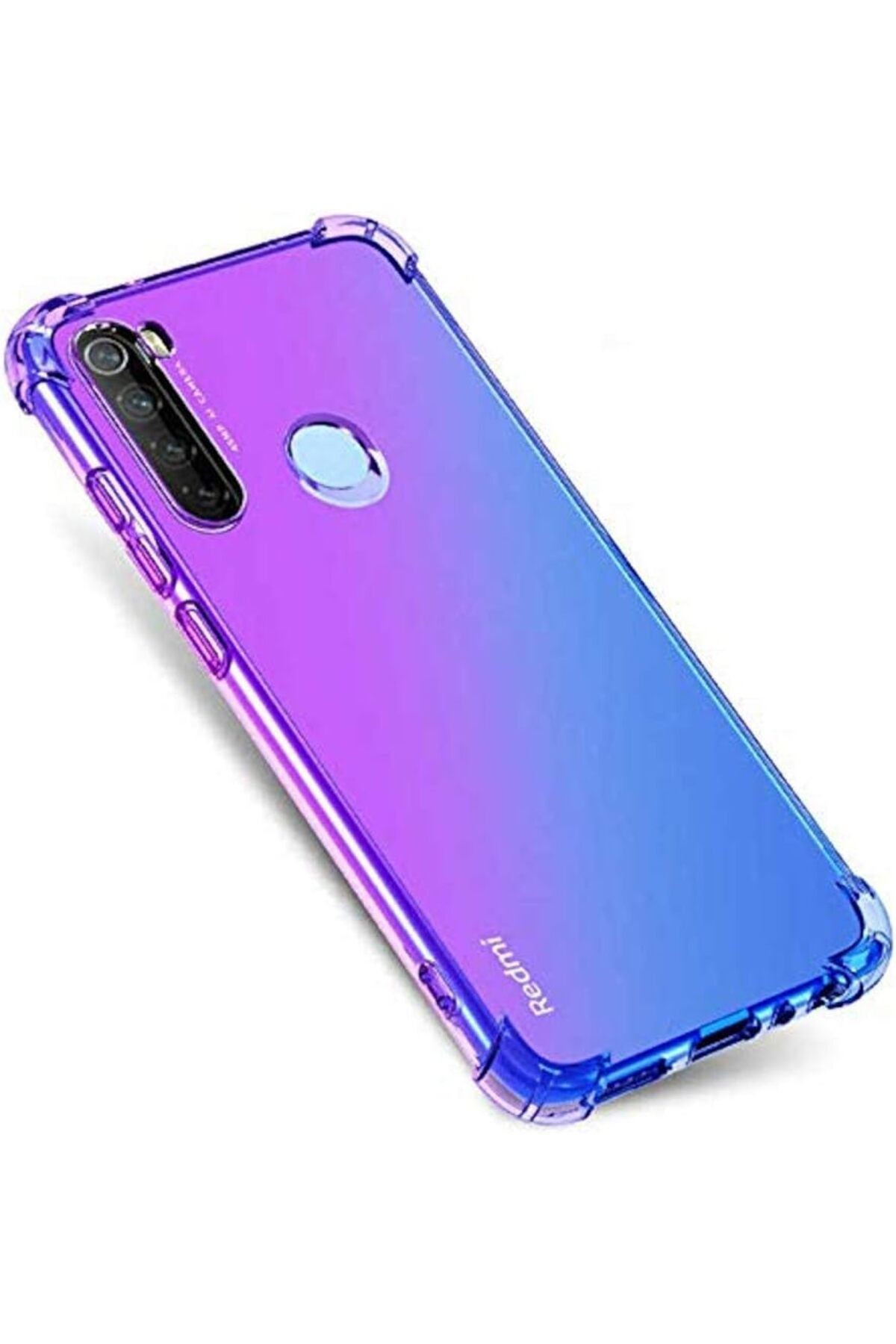 STOREMAX bystoreby Xiaomi Redmi Note 8 ile Uyumlu Kılıf Zore Nitro Anti Shock Köşeleri Çıkıntılı Kor