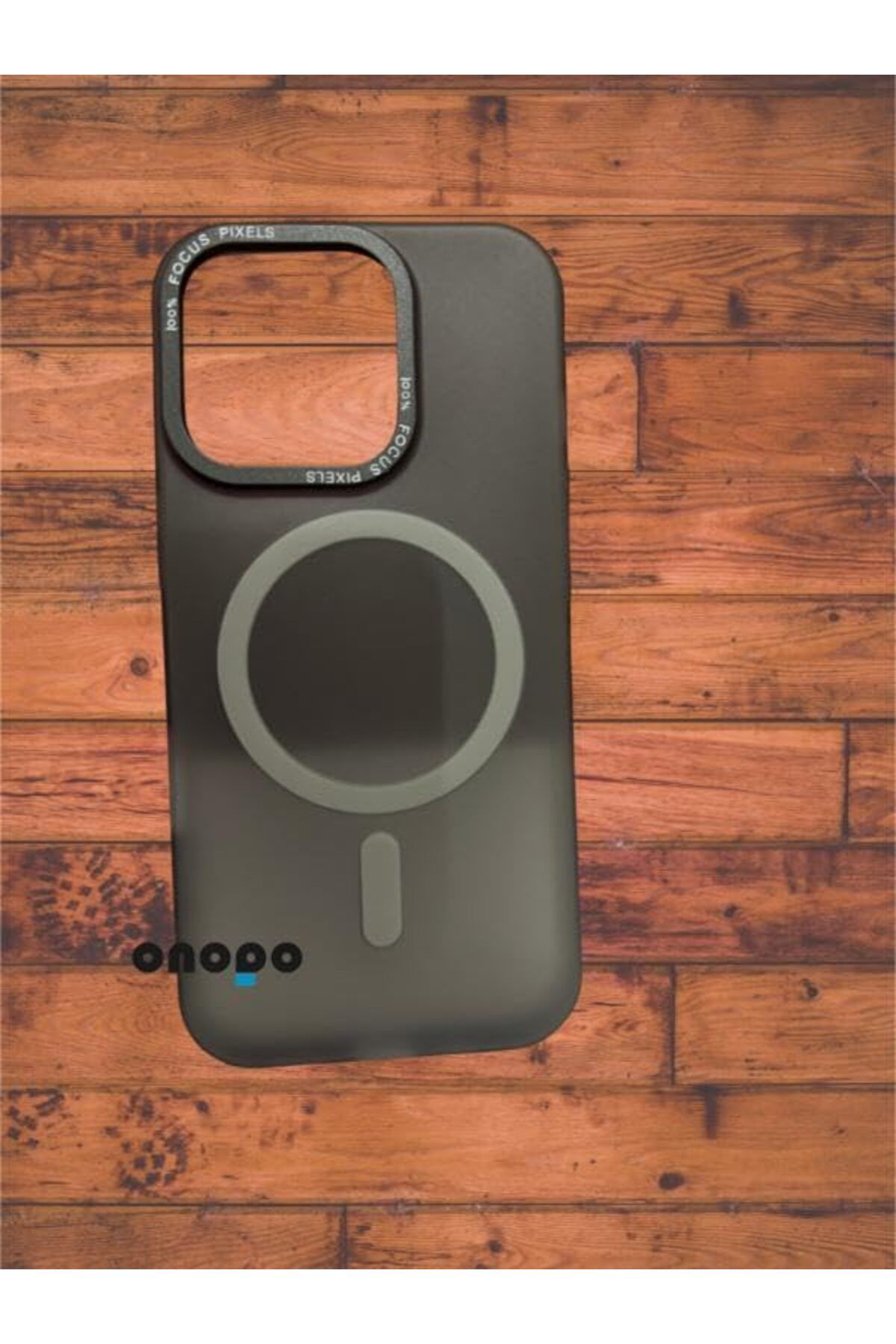 STOREMAX dlshop 16 Pro Uyumlu Kablosuz Şarj Özellikli Megsafe Silikon Kılıf (Koyu Gri) star 990396