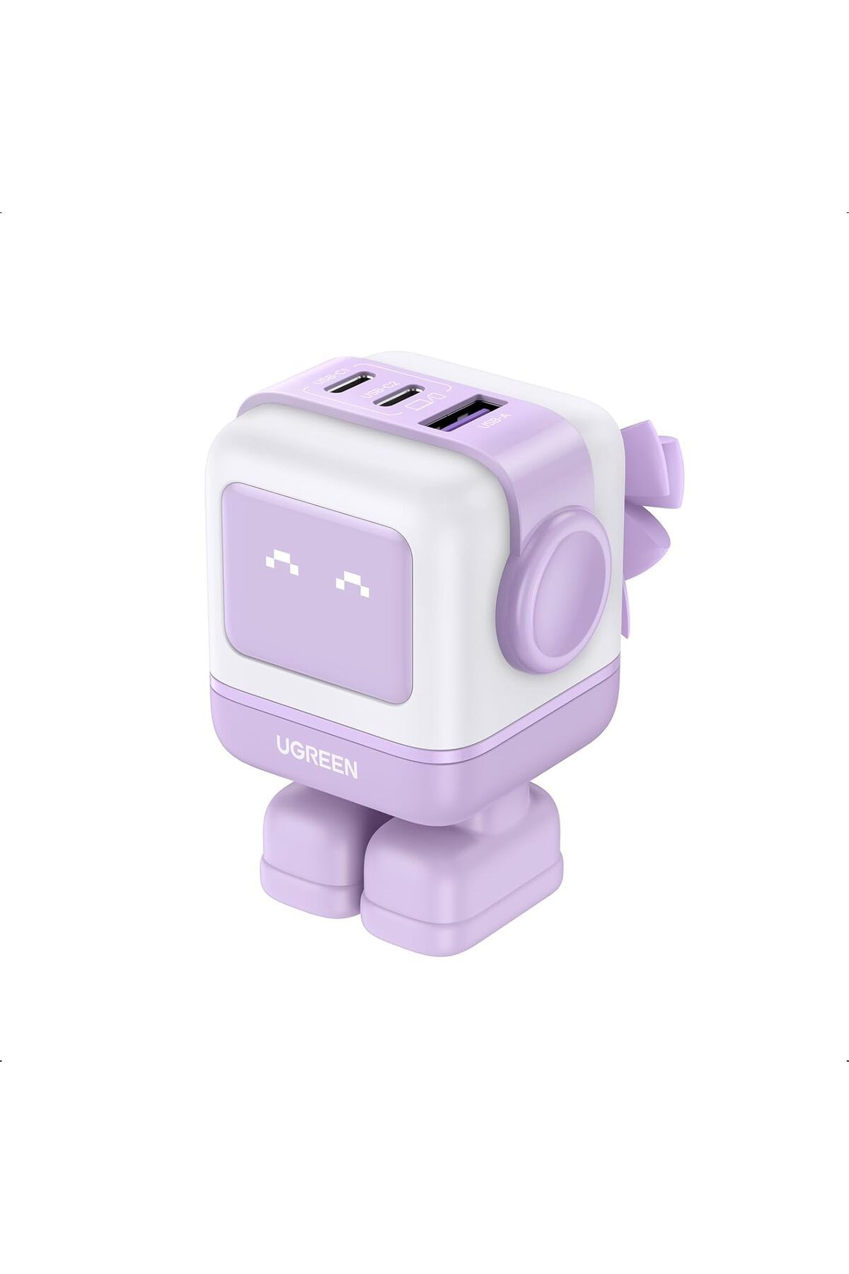 STOREMAX nffashopm Nexode RG USB C Şarj Cihazı 65W RobotGaN Şarj Cihazı USB C Güç Kaynağı MacBook Pro