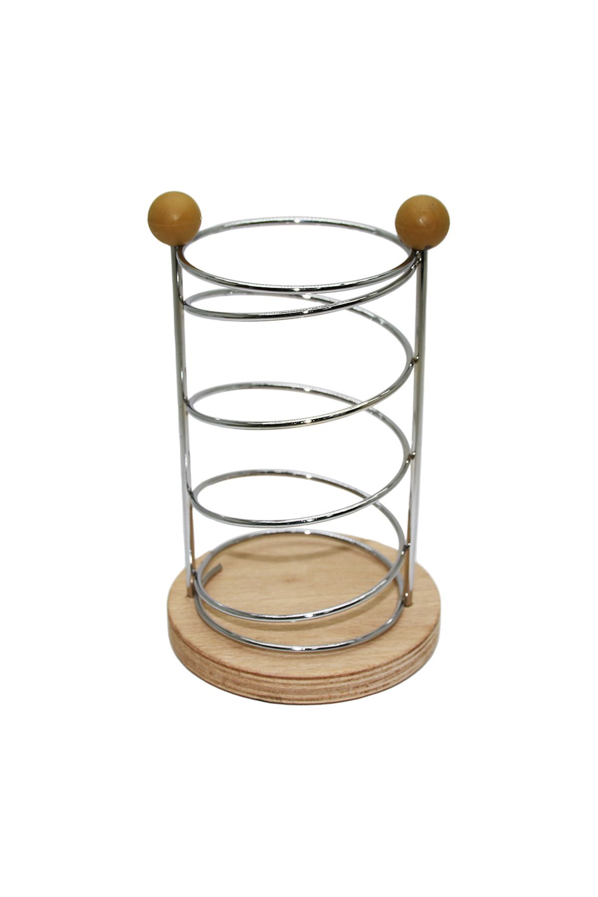 STOREMAX lbstorex ARMONİ METAL KAŞIKLIK - AHŞAP TABAN - TEZGAH ÜSTÜ Newdsng 1116818