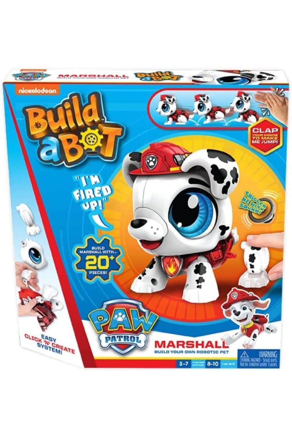 STOREMAX buymxx 928554 Build a Bot - Paw Patrol - Marshall desiny 1082424