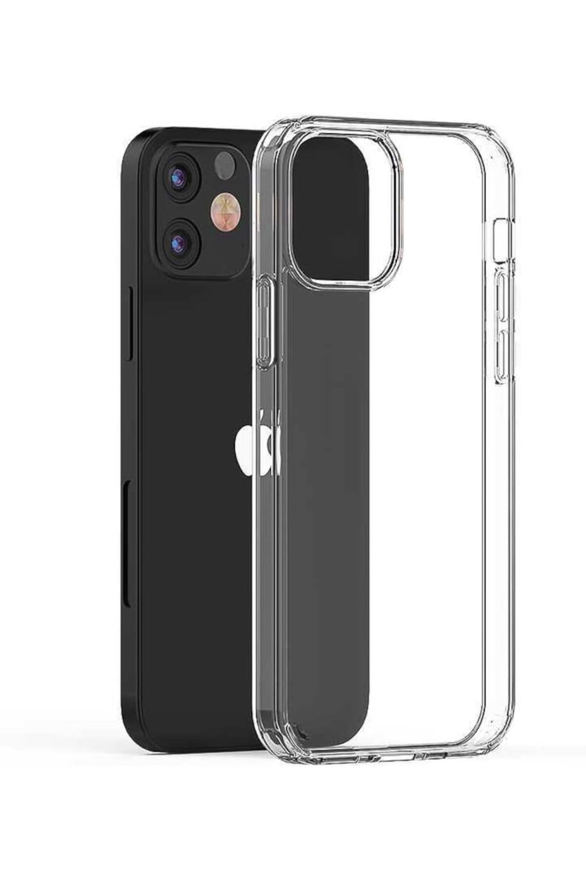 yenibagshop İphone 12 İle Uyumlu Şeffaf Kılıfı