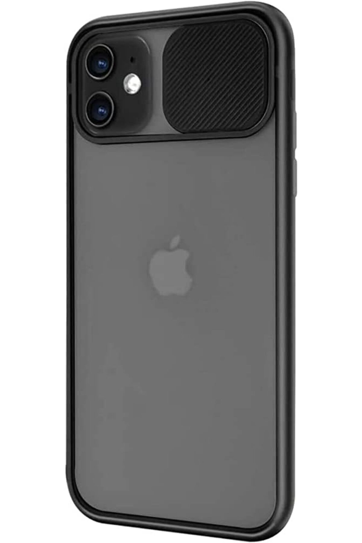 STOREMAX htpshopmx GİYİM & AKSESUAR iPhone 11 Kılıf 6.1 inch Sürgülü Kamera Korumalı Silikon Kapak (