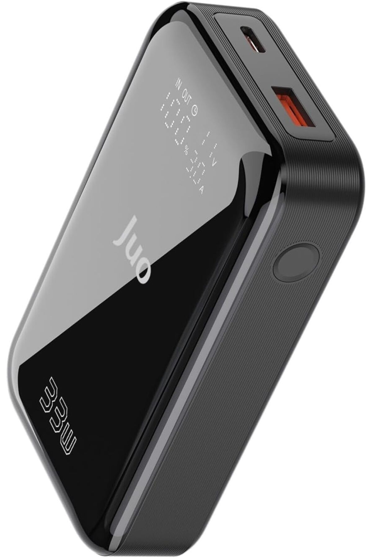 STOREMAX nffashopm 10000mAh 33W LED Watt Amper Göstergeli USB-A + Type-C Powerbank Taşınabilir Hızlı Şa