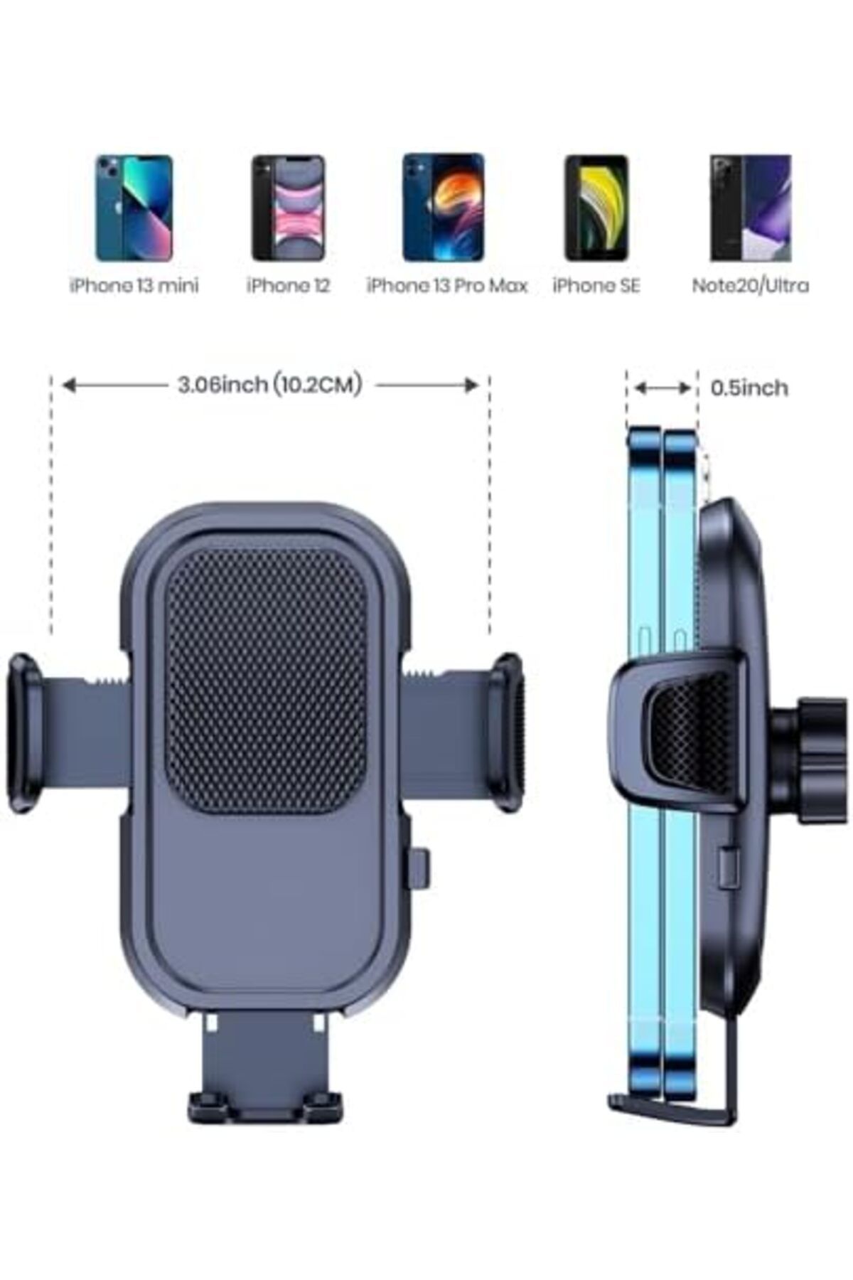 STOREMAX Otomatik Klipsli Araba Telefon Tutucu Uyumlu  Ayarlanabilir Havalandırma Için Yüksek Kalite Tut