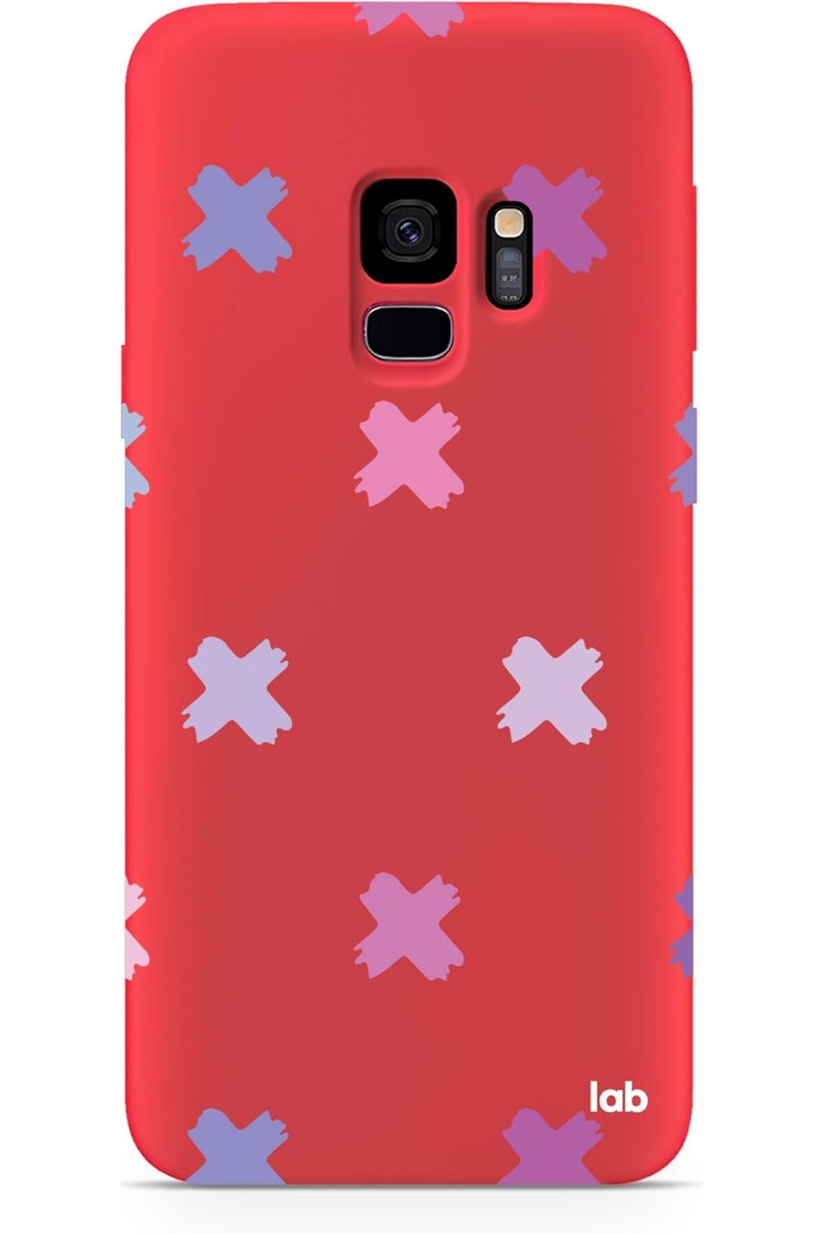 STOREMAX dlshop S9 Kırmızı Silikon Telefon Kılıfı - X Colorful star 990396