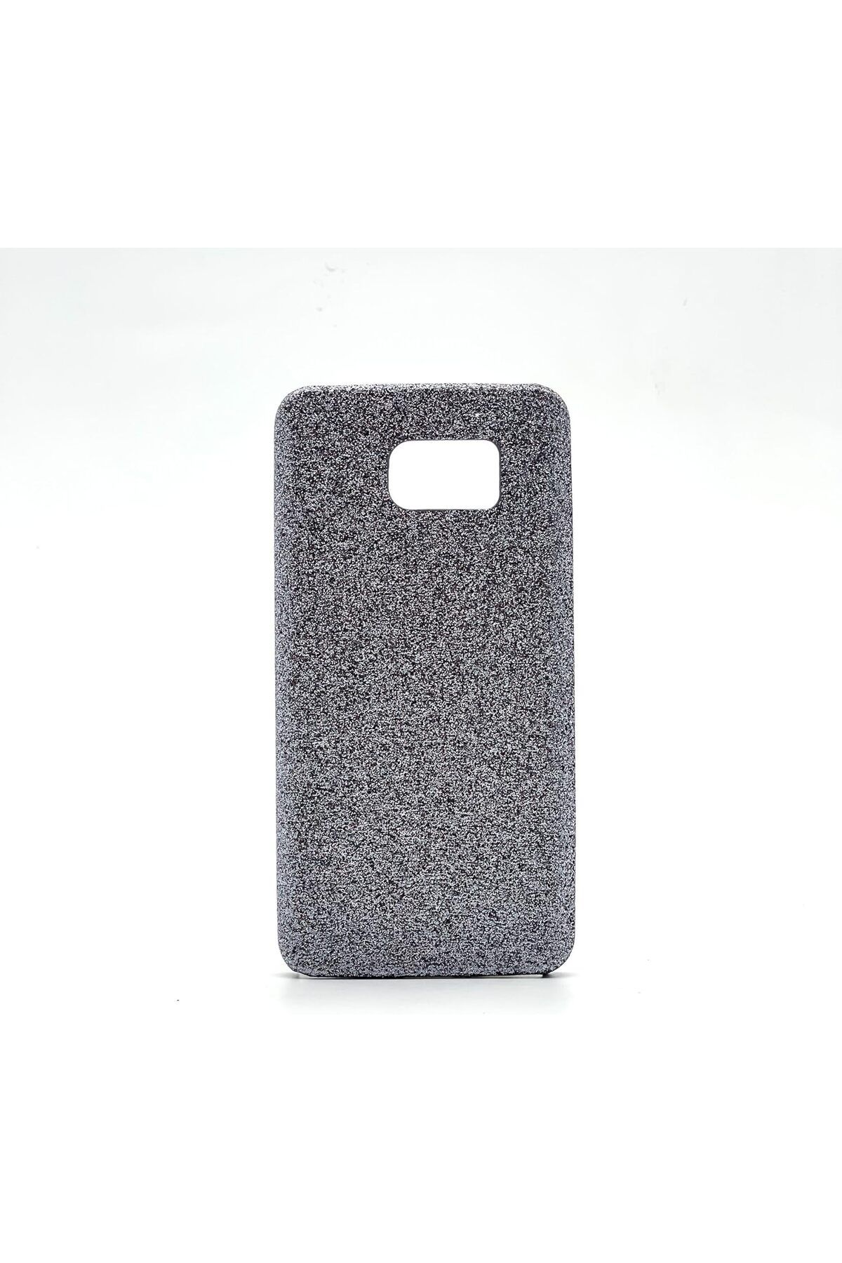 STOREMAX bystoreby Galaxy Note 5 Uyumlu Simli Yumuşak Silikon Kılıf (Gümüş Rengi) NewDesing 646268