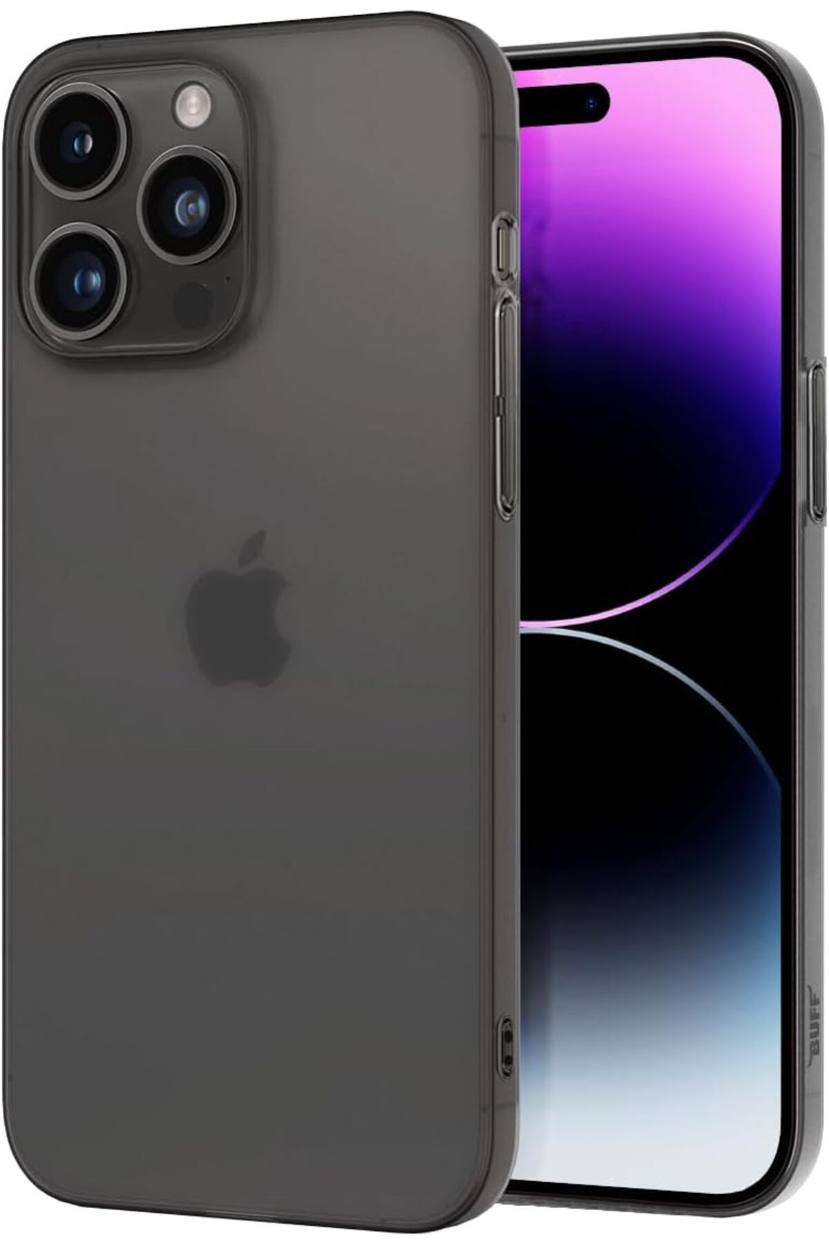 STOREMAX nffashopm LABS iPhone 14 Pro Max Slimfy İnce Saydam Kılıf (Siyah) storestarx 1051353