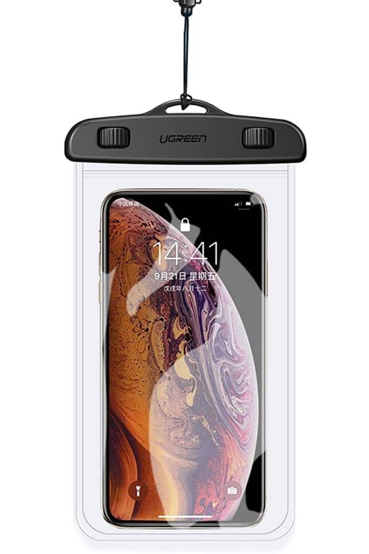 STOREMAX htpshopmx Su Geçirmez Telefon Kılıfı Şeffaf str http 1092444