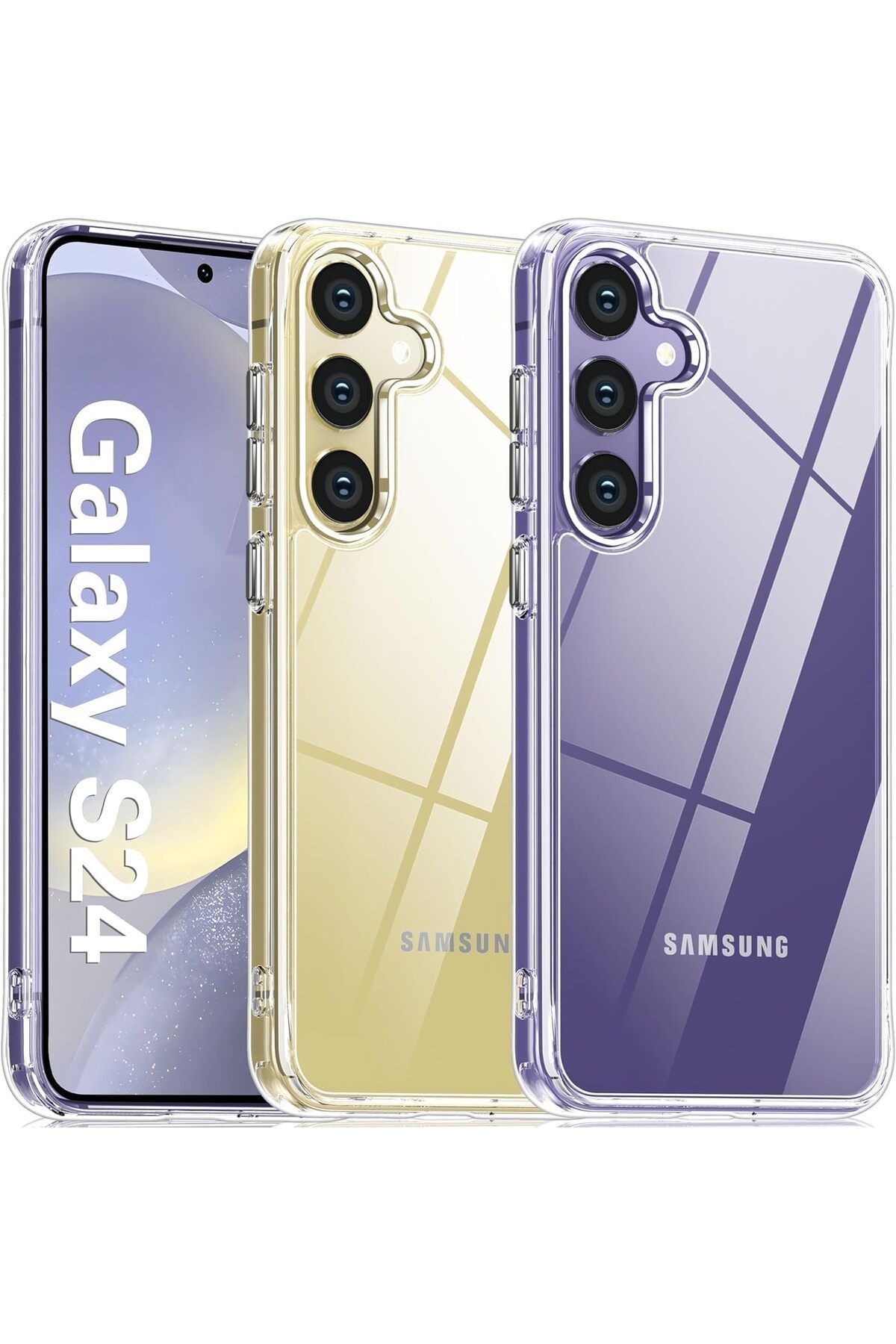 STOREMAX cmllashop Trend Galaxy S24 Şeffaf Slim Tpu Saydam Kılıf 542093