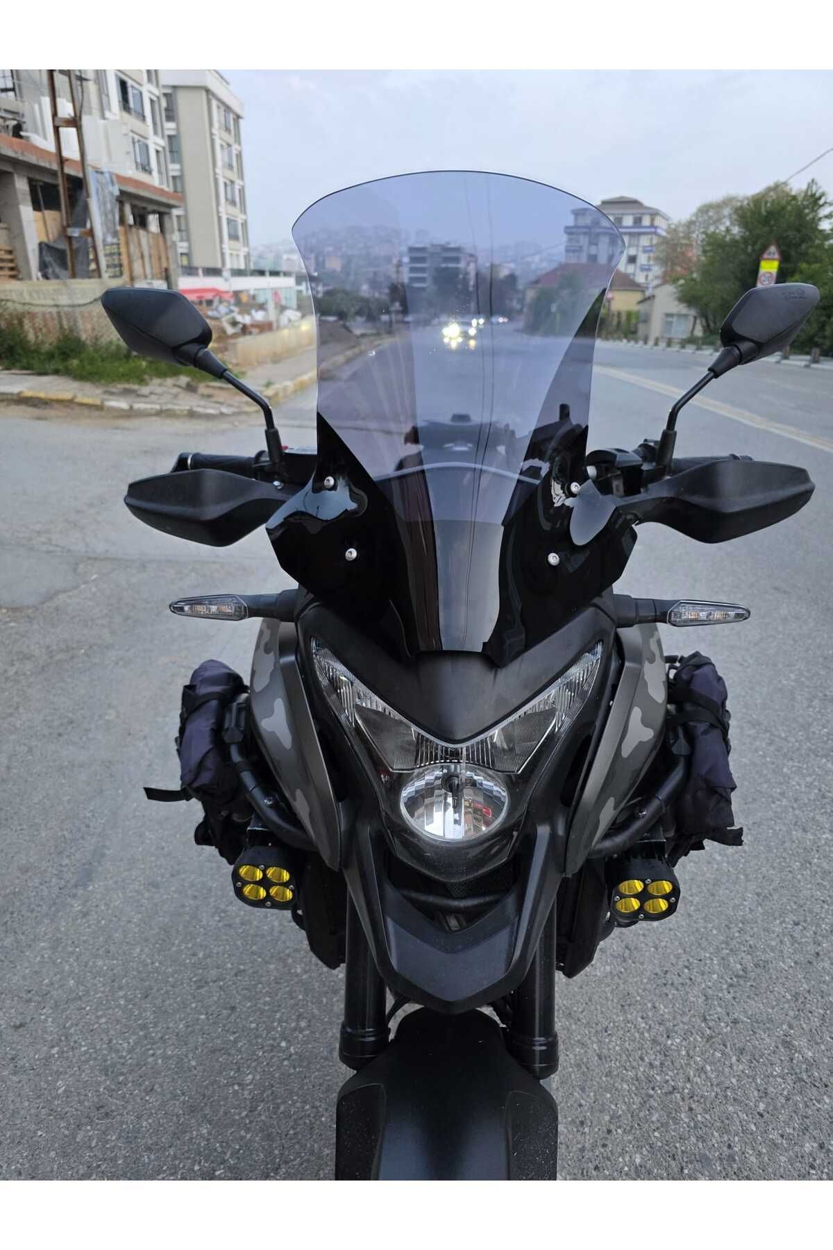 Honda VFR 1200 Siperlik Ön Cam 2012-2015 Model 58cm Füme Renkli 4mm