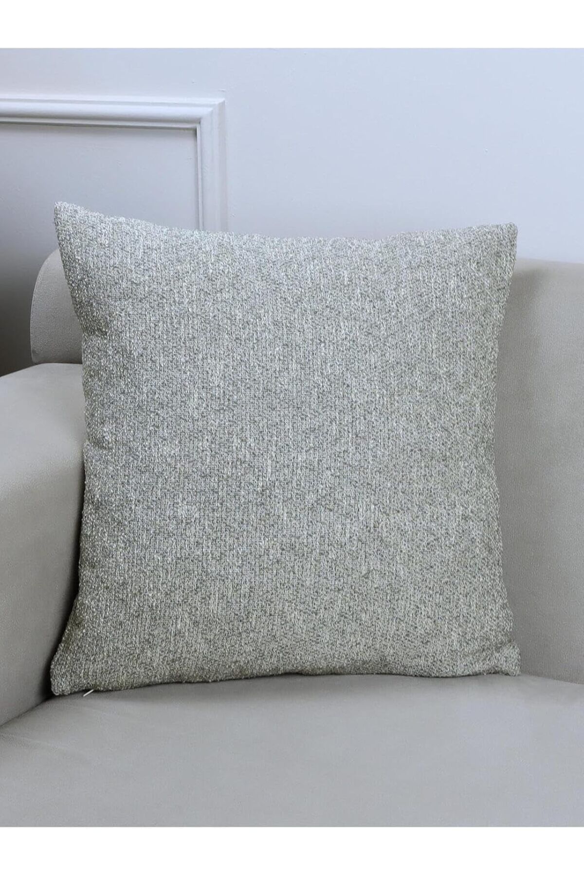 STOREMAX nffashopm Home Potenza Bej Renk Düz Kırlent Kılıfı 45 x 45 storestarx 1051353
