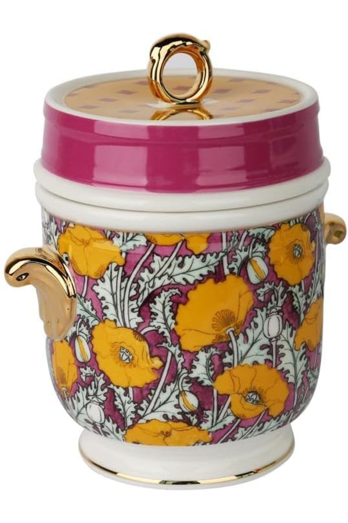 STOREMAX bystoreby Art Eliana Bone Kulplu Kavanoz 16 cm NewDesing 646268