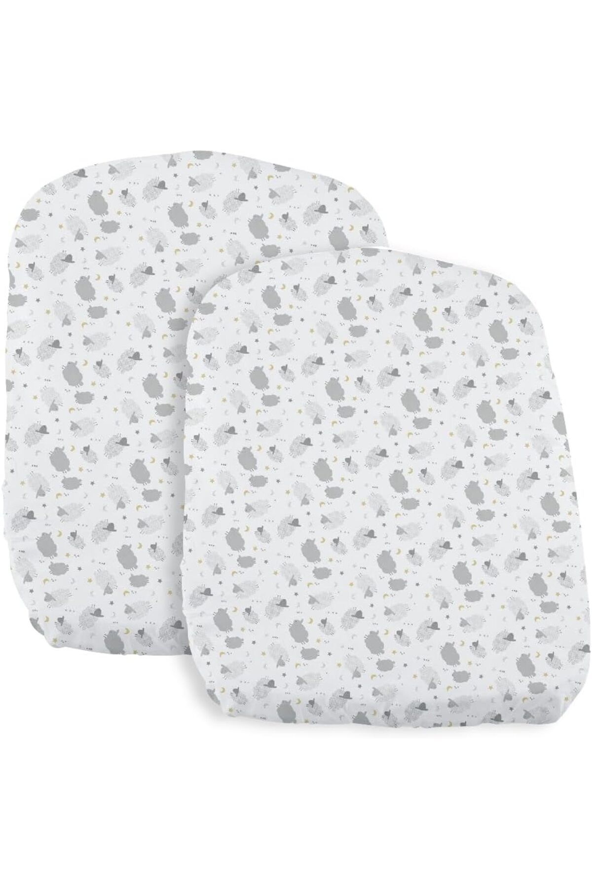 STOREMAX ysstorex Crib Baby Hug Grey Sheep Çarşaf StarColxlection 655141