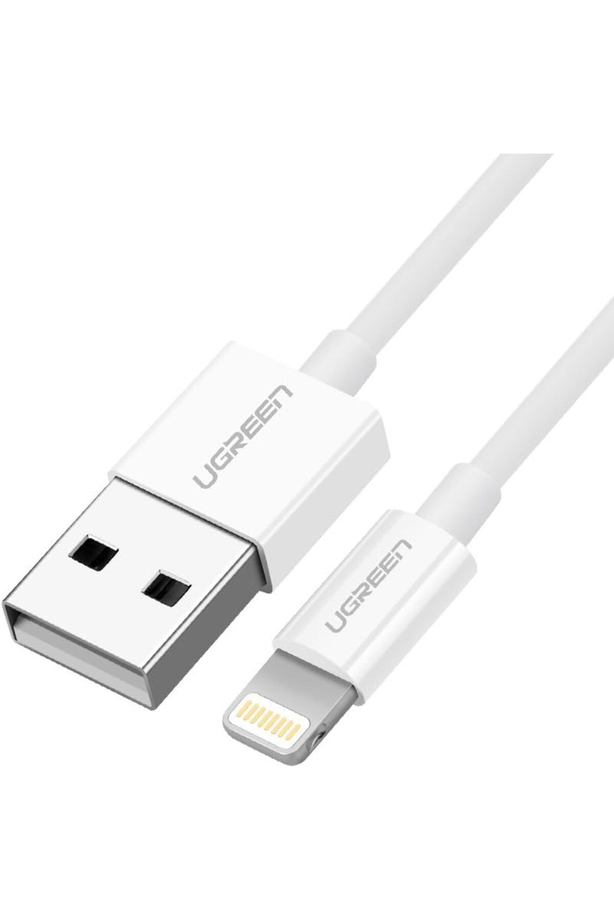 STOREMAX lbstorex MFi Lisanslı USB-A & Lightning Şarj ve Data Kablosu, 2 Metre, Beyaz Newdsng 1116818