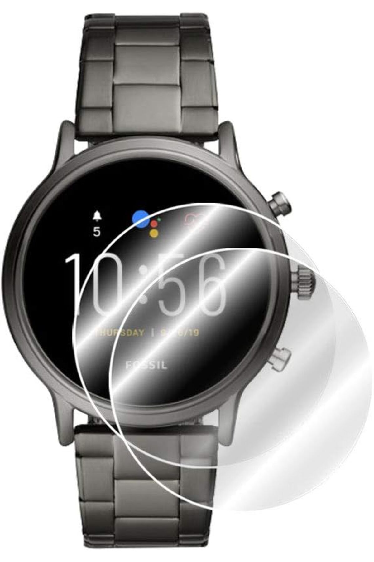 STOREMAX htpshopmx Fossil Gen 5 Carlyle & Julianna Akıllı Saat Ekran Koruyucu, 2 Adet str http 1092444