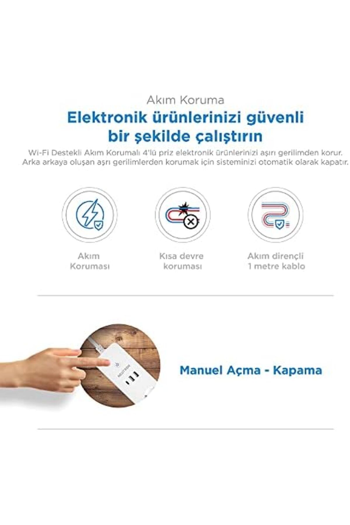 STOREMAX-Svticaret Wi-Fi Supported 16A 4-Plus Multiple Socket with Child Lock and Surge Protection - Neutronlife Application 3