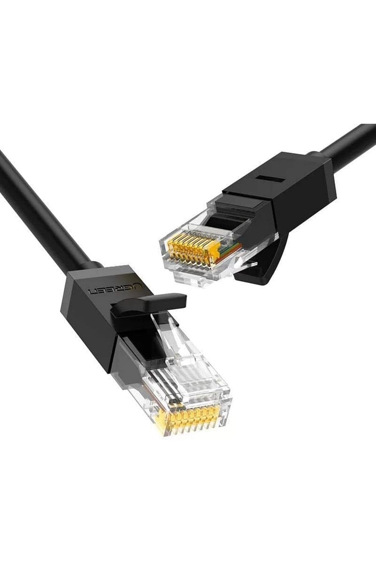 yenibagshop CAT6 Ethernet Kablosu, 20 Metre, Siyah