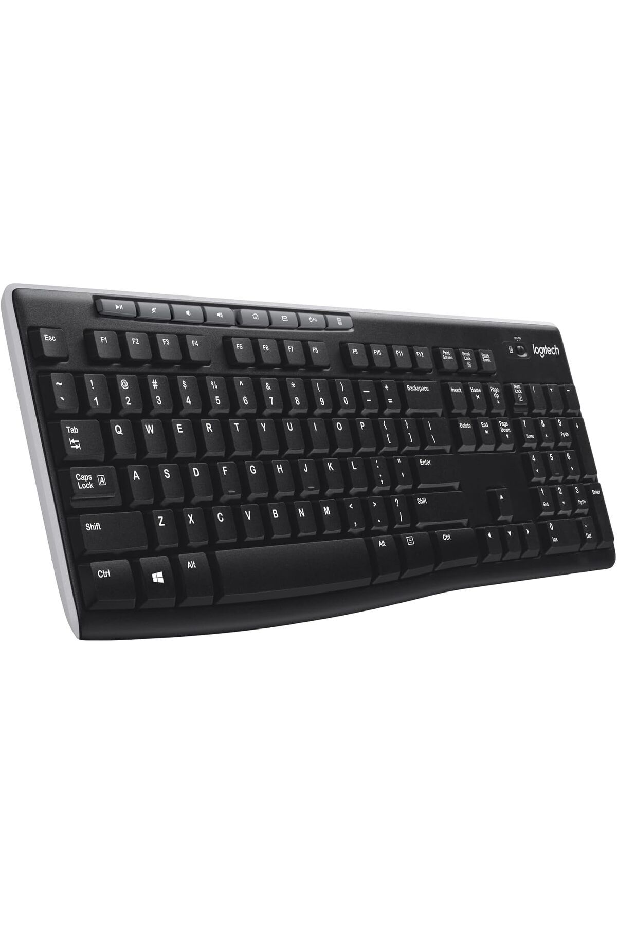 STOREMAX lbstorex K270 Kablosuz Klavye, Tuş Takımı, Sıvı Dökülmesine Dayanıklı, 10 m Kullanım Mesaf