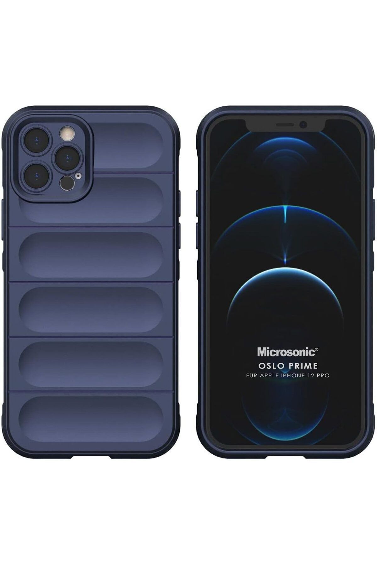 STOREMAX nffashopm iPhone 12 Pro için Kılıf Oslo Prime Lacivert [iPhone 12 Pro ile Uyumlu Kılıf - Lacive
