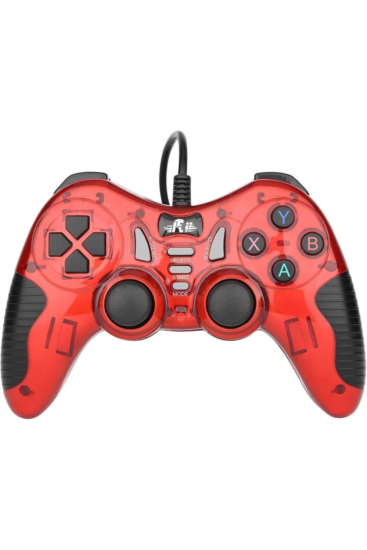 STOREMAX jvnnastore Çift Analoglu Kol USB PC Bilgisayar PS3 Oyun Kolu Gamepad Joystick (Kırmızı) trendyfr