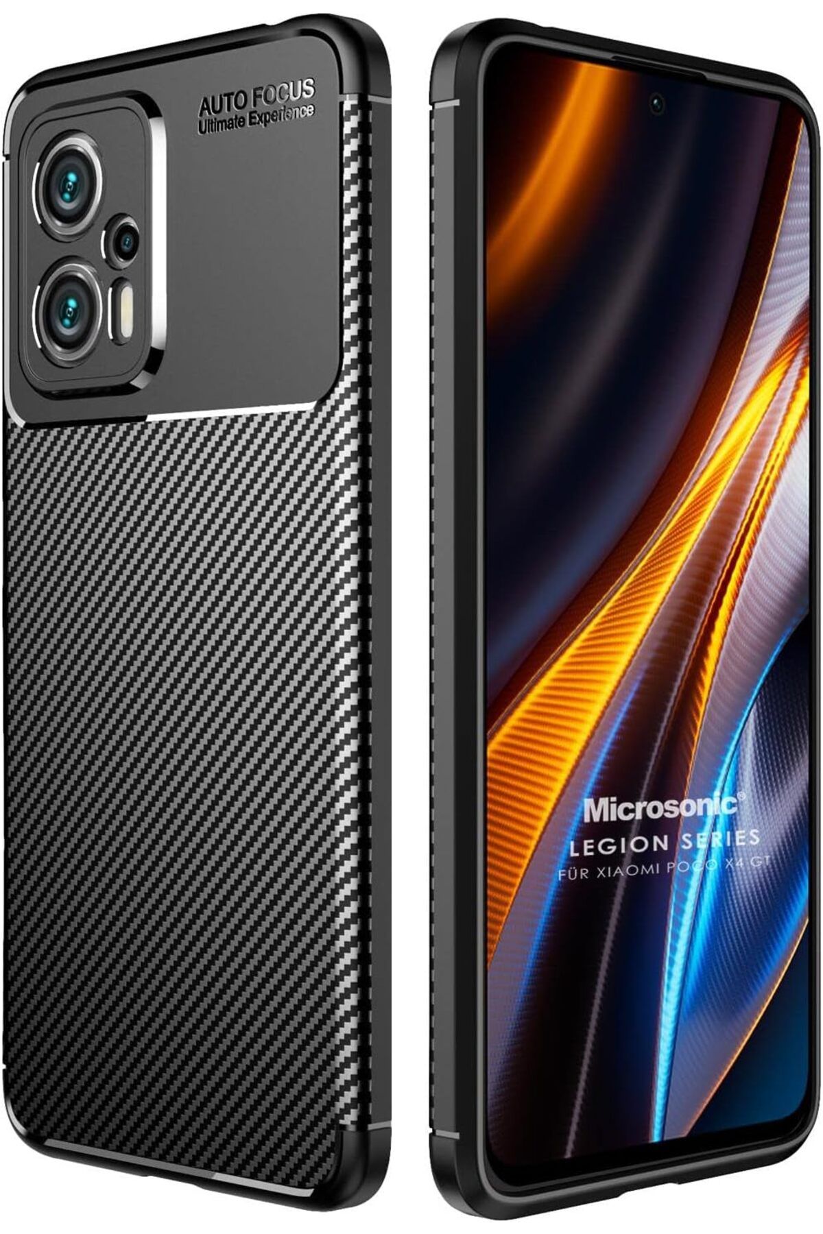 STOREMAX htpshopmx Xiaomi Poco X4 GT için Kılıf Legion Series Siyah [Poco X4 GT ile Uyumlu Kılıf - Siyah
