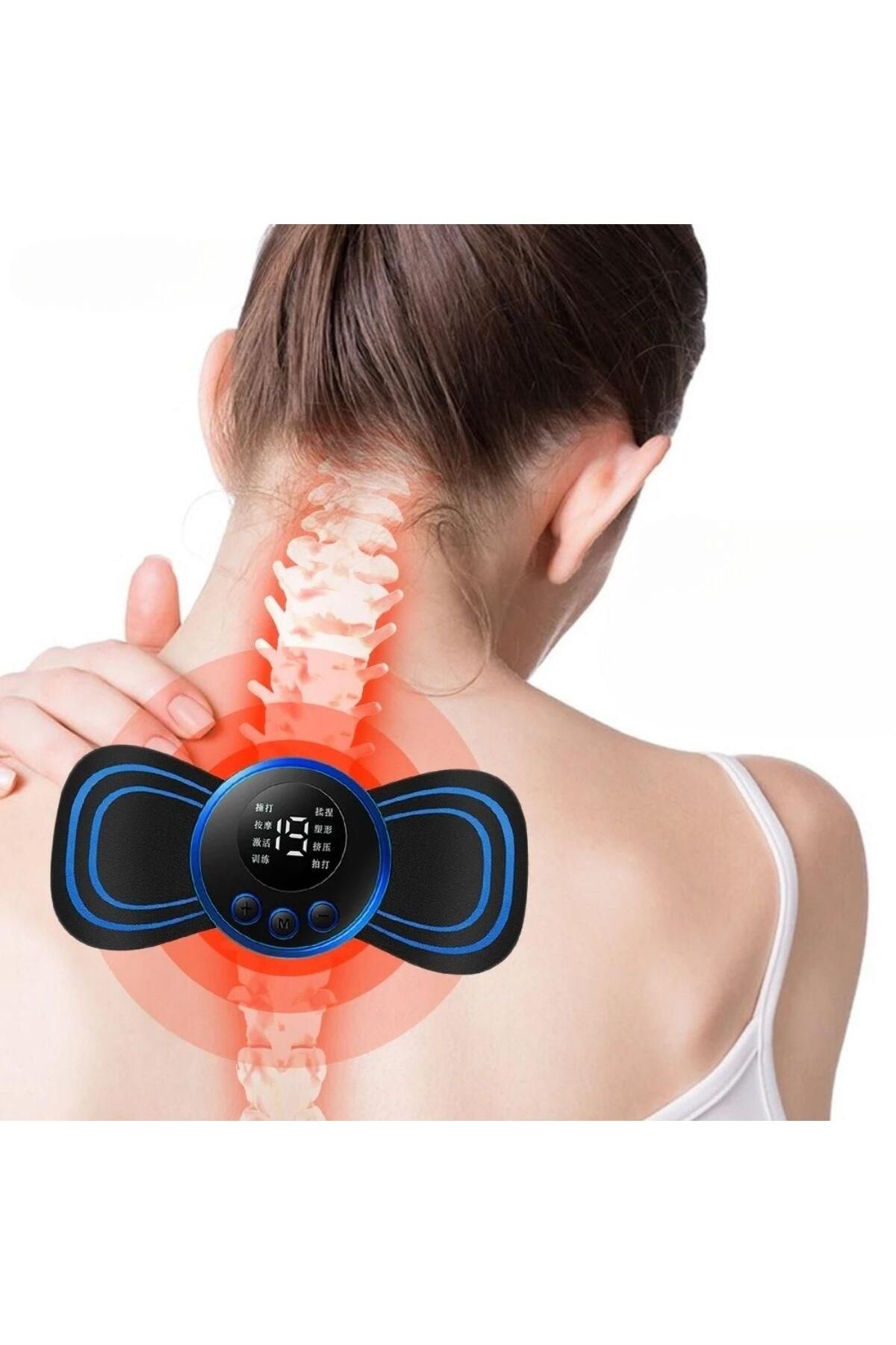 STOREMAX buymxx Titreşimli USB Şarj Aletli Mini Elektrikli Kelebek Masaj Aleti desiny 1082424