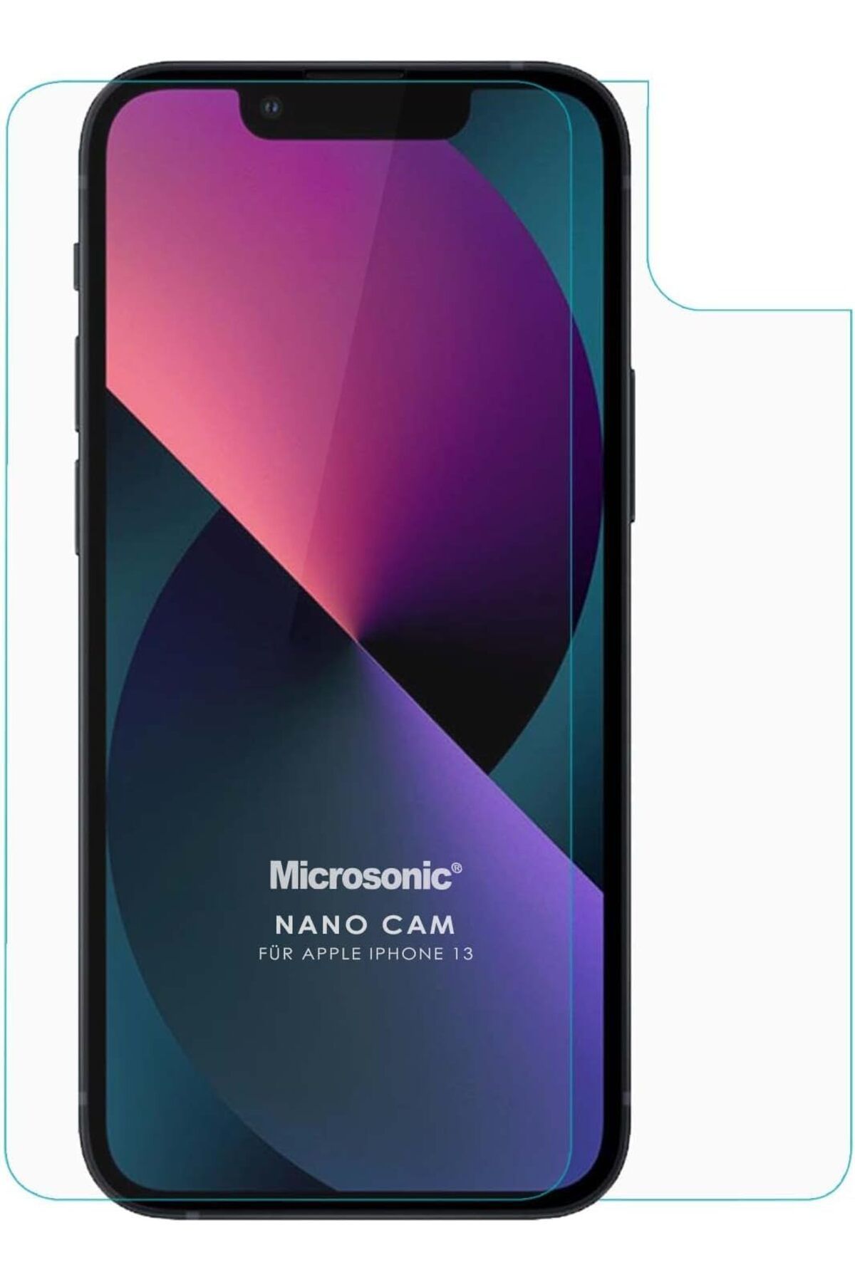 salesalbutik Apple iPhone 13 Ön + Arka Nano Glass Cam Ekran Koruyucu